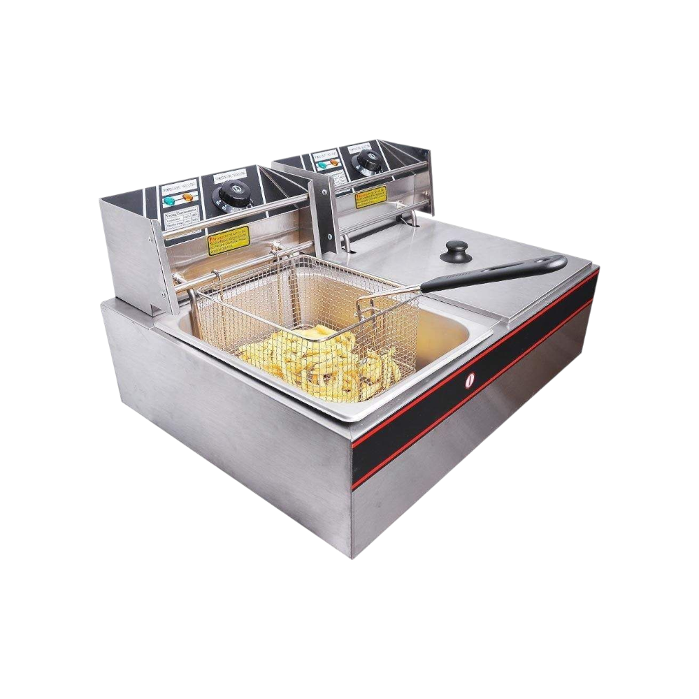Fryer Deep Double Pan 2x5L