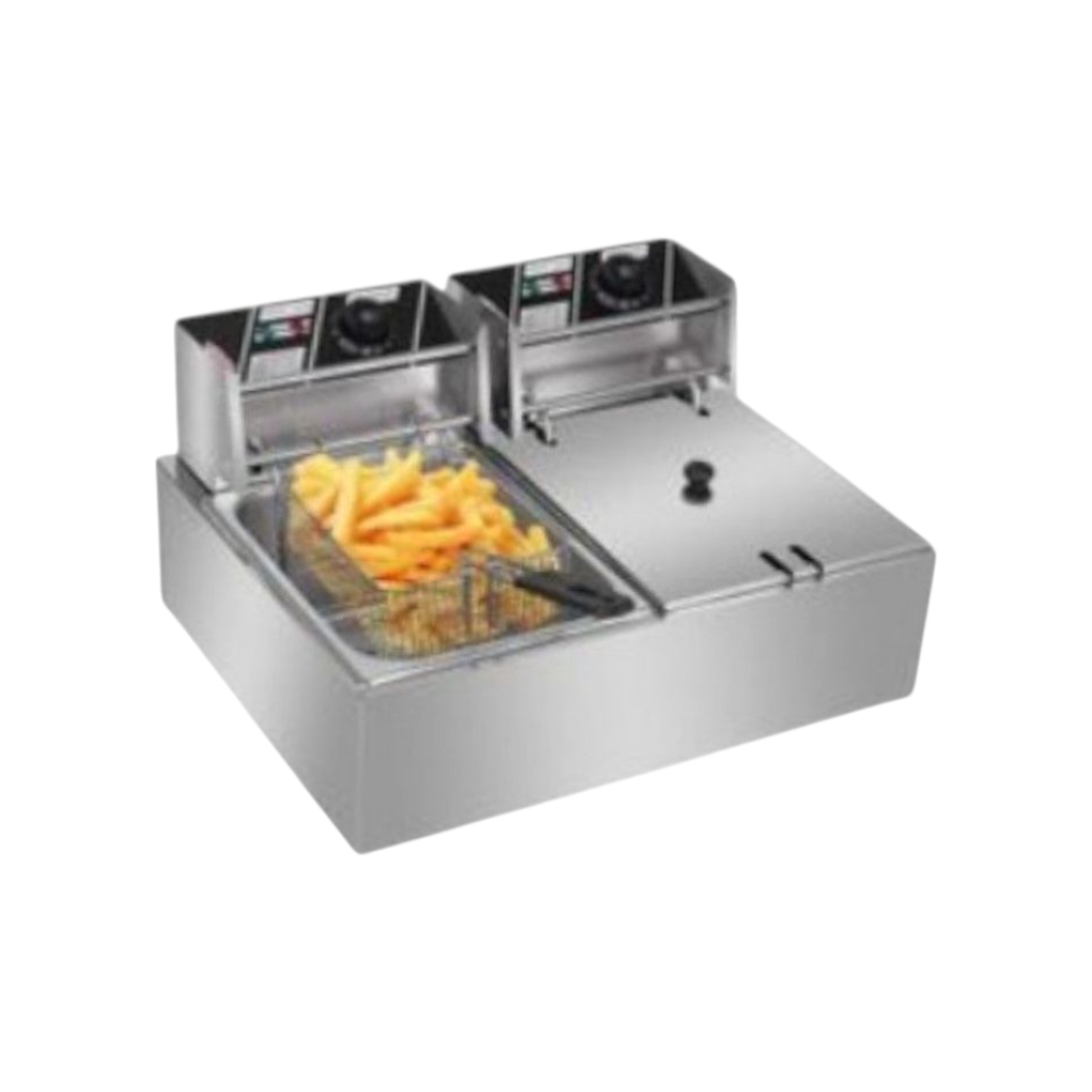 Fryer Deep Double Pan 2x5L
