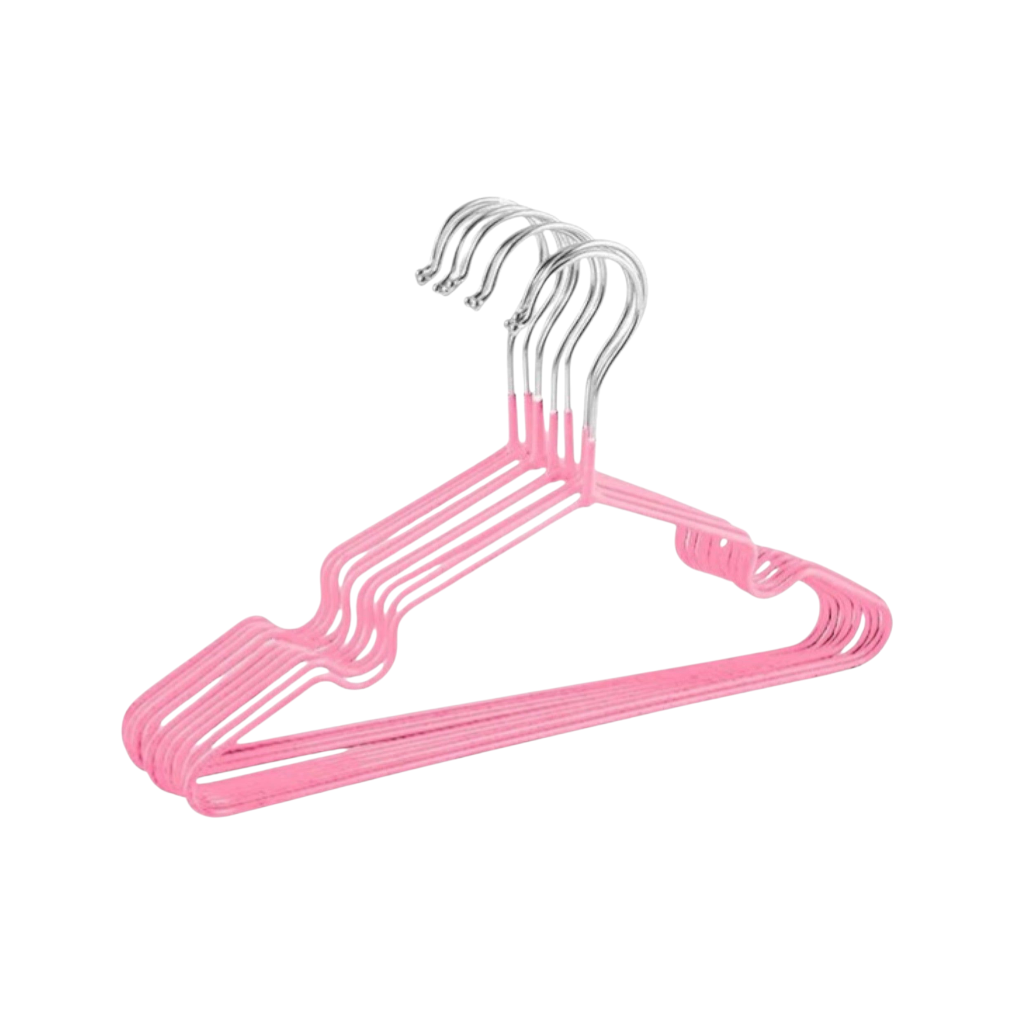 Clothes Hangers Steel 40cm Plastic Coated Heavy Duty 10pack