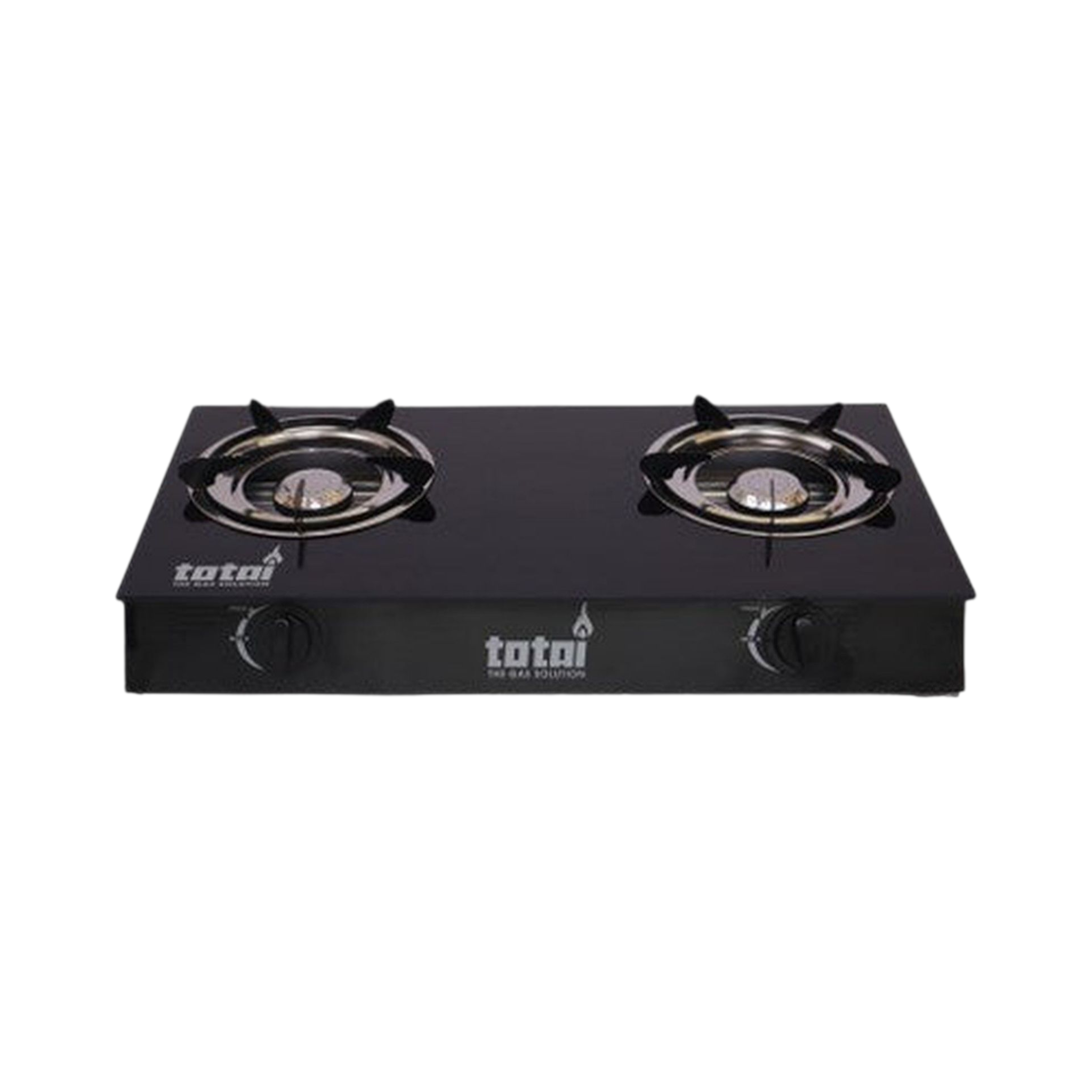 Totai Gas Stove 2-Burner Glass Hot Plate 26/013