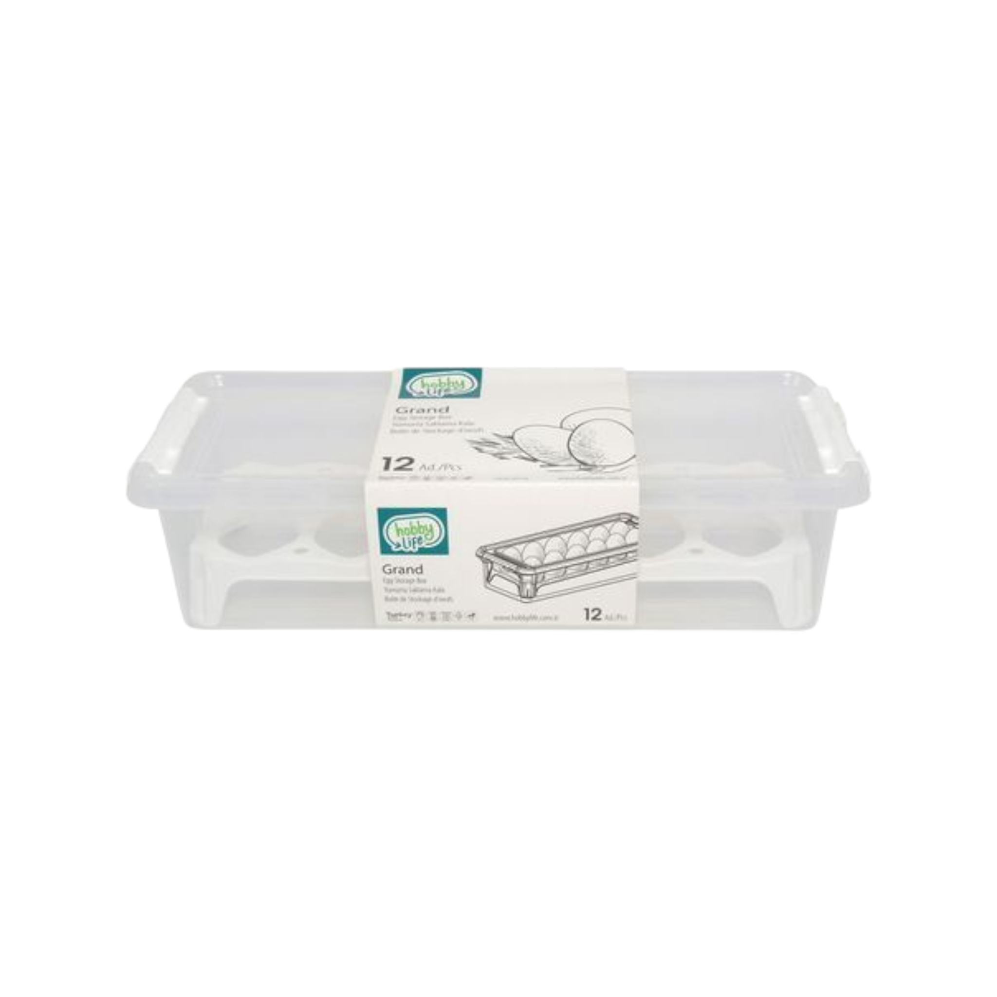 Hobby Life 3.5L Grand Egg Storage Box 12-Grid 021054