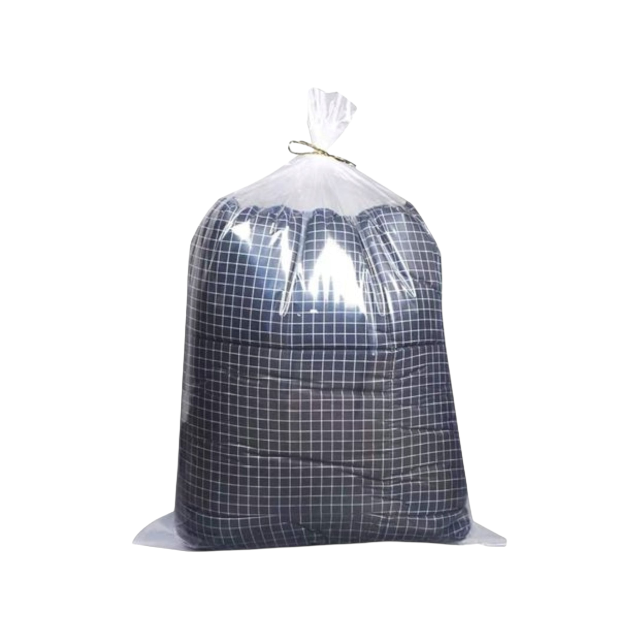 Plastic Packing Bag 550x1000mm 50microns Clear Bailer Bag 100pack