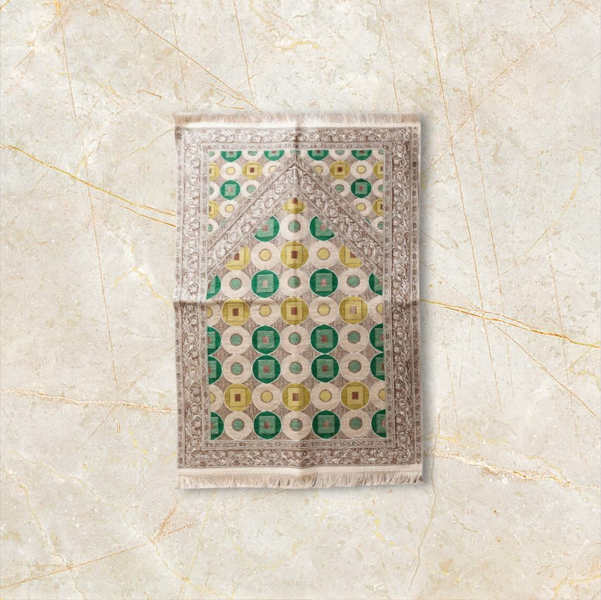 Travel Prayer Mat Musallah Small Light Duty 68cmx1m