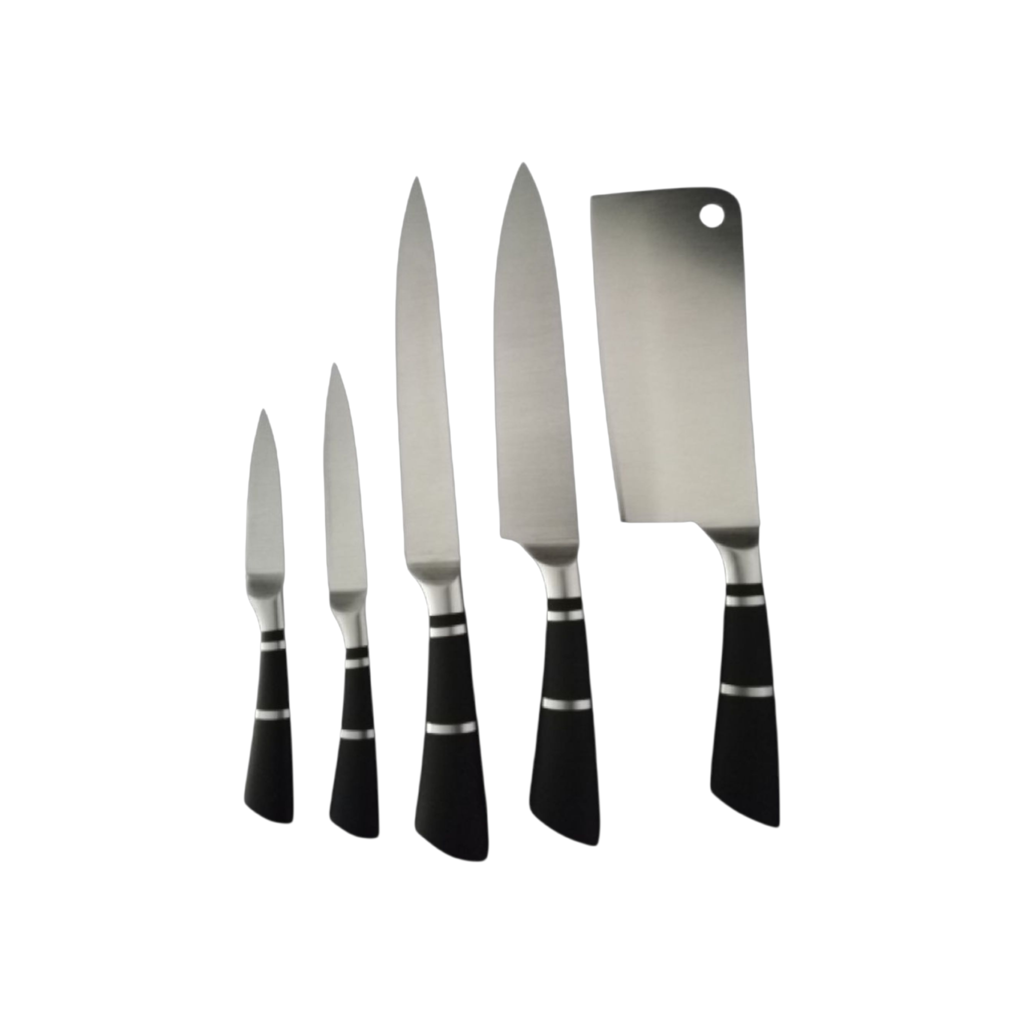Knife Set 9pc with Acrylic Block Holder Stand CT598