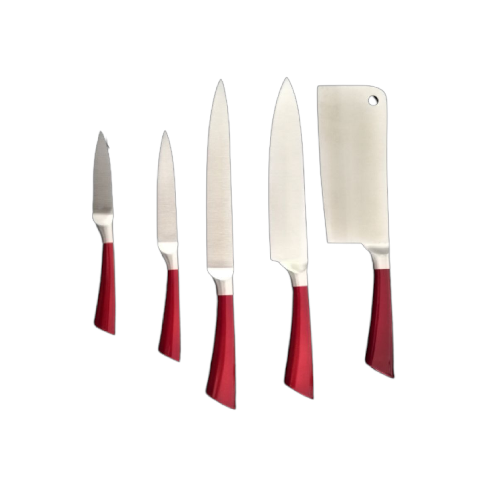 Knife Set 9pc with Acrylic Block Holder Stand CT598