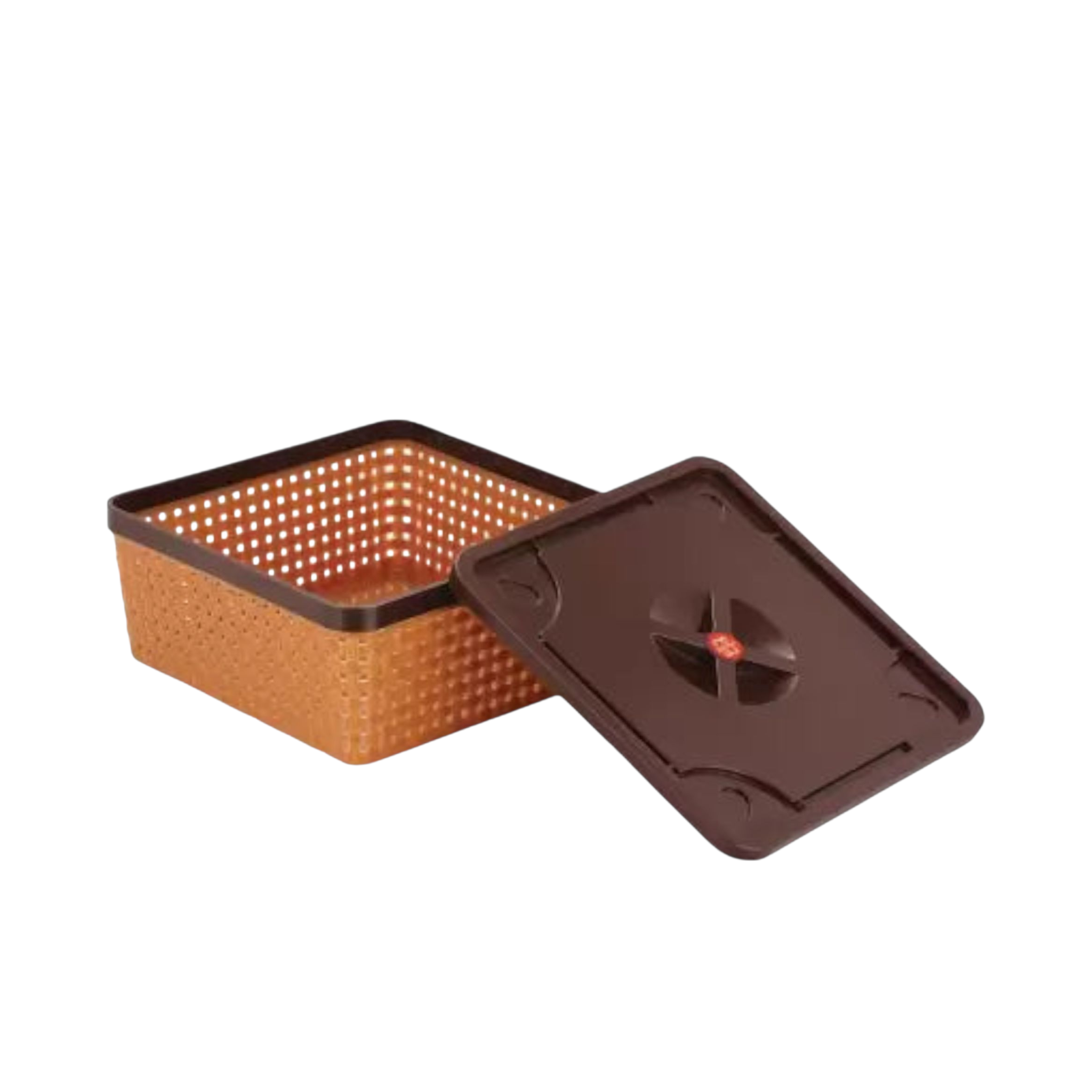 Nakoda Konark Storage Basket with Lid 222 Nu Ware