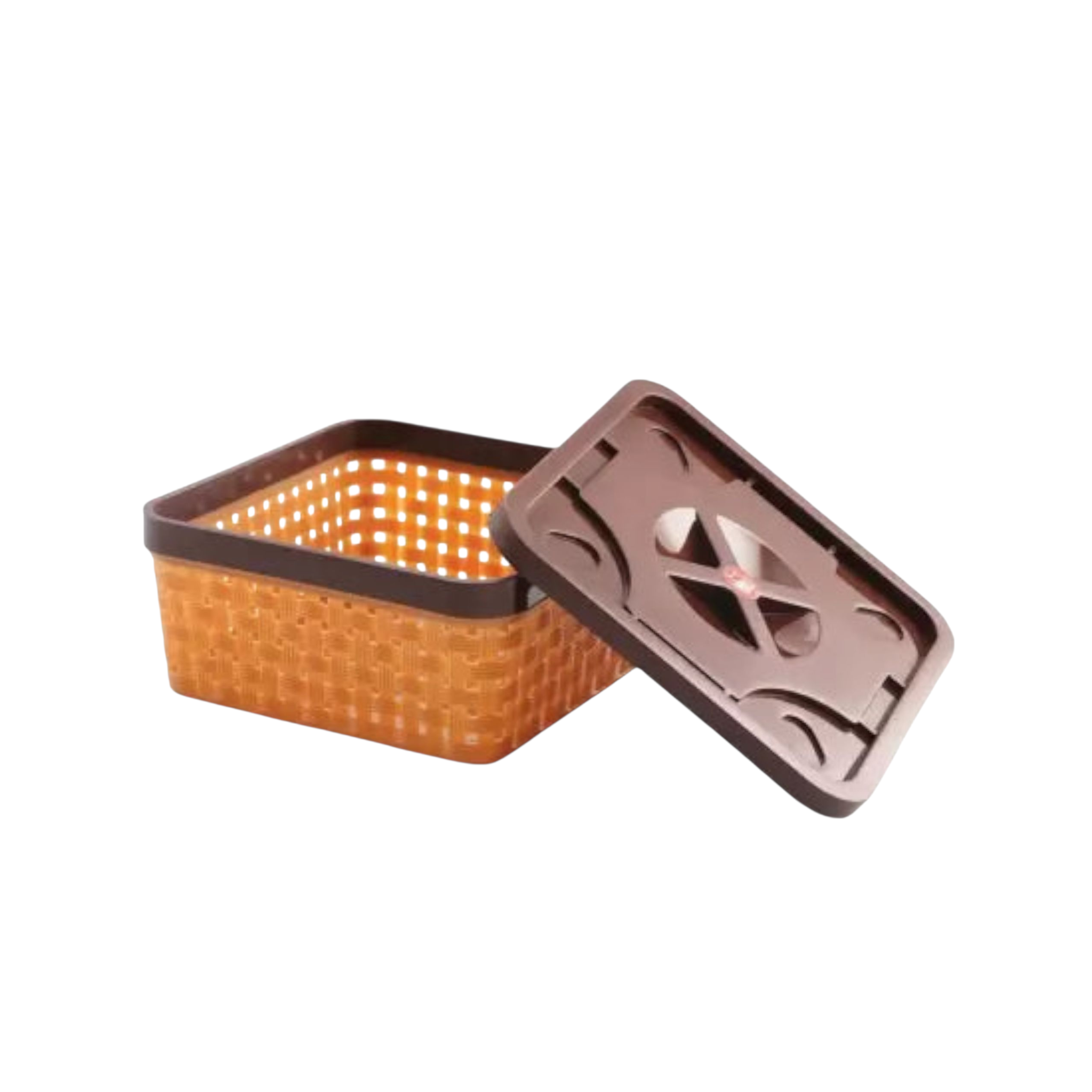 Nakoda Konark Storage Basket with Lid 222 Nu Ware