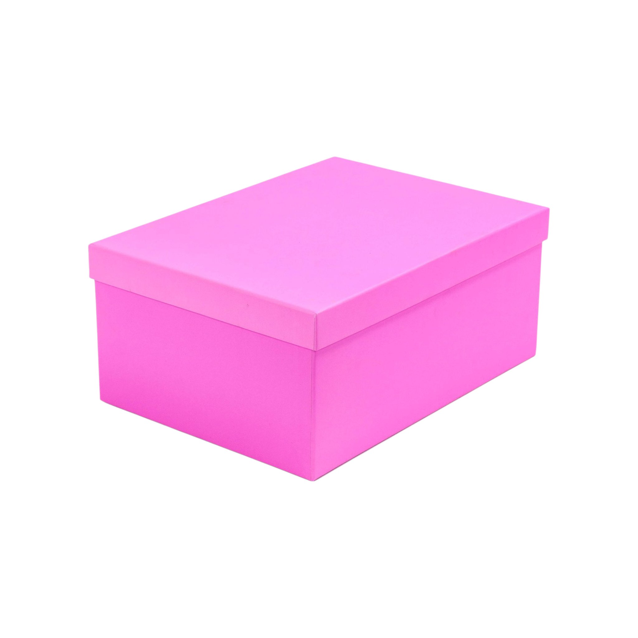 Gift Box Sturdy Hardboard Plain Solid Color 34x26.5x15.5cm