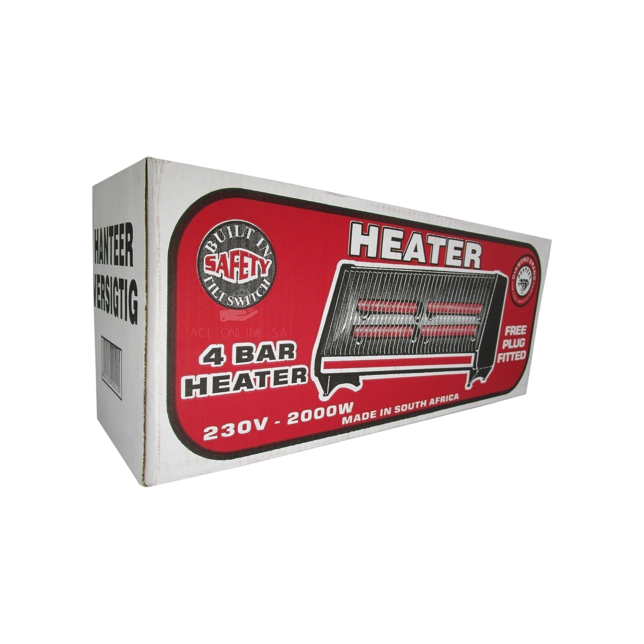 Diamond 4-Bar Heater 2000W