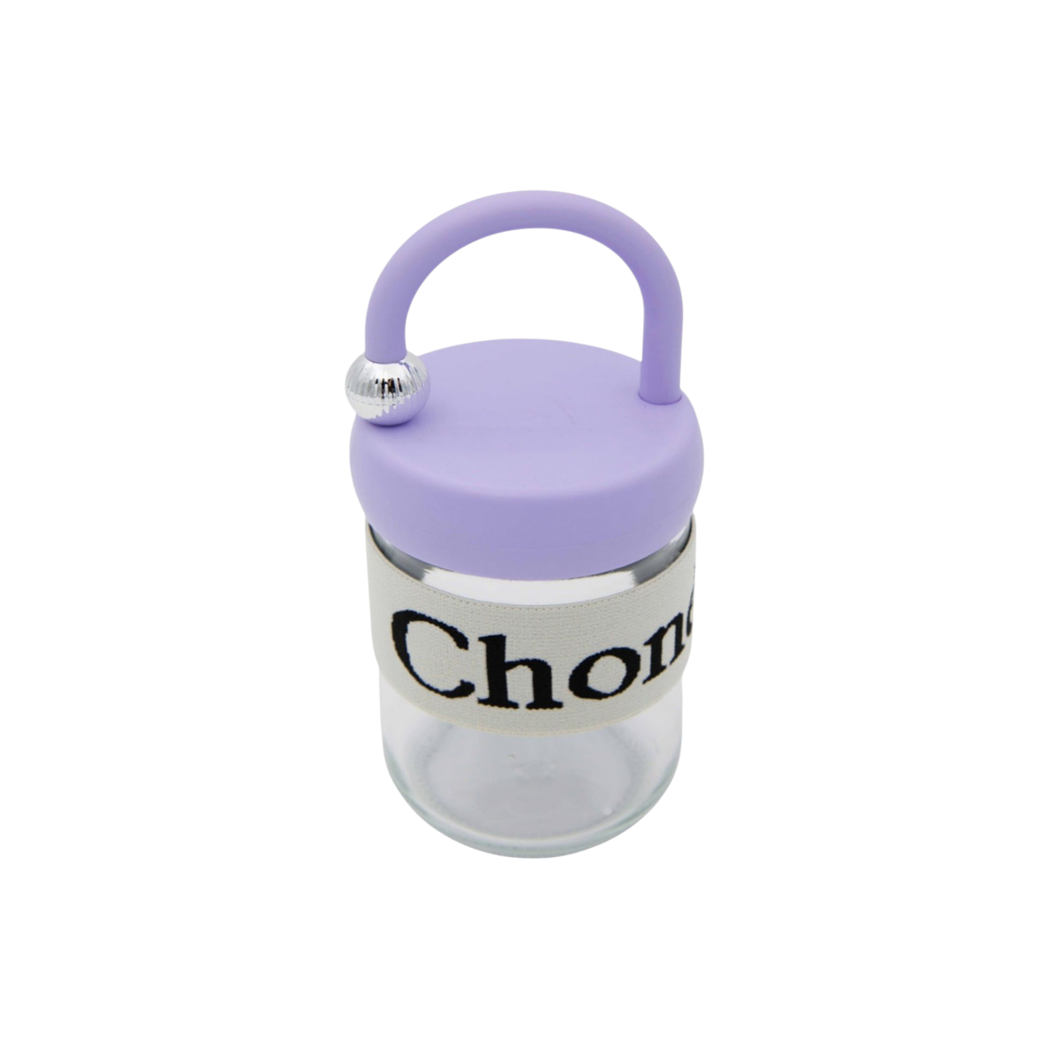 450ml Glass Drinking Sipper Bottle - High Temperature Resistant Portable Handheld Coffee Mug 11x8cm