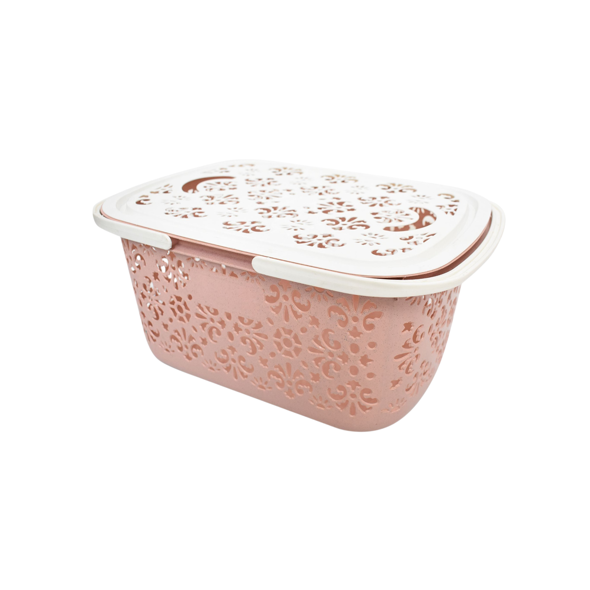 Picnic Basket with Handle & Lid Medium