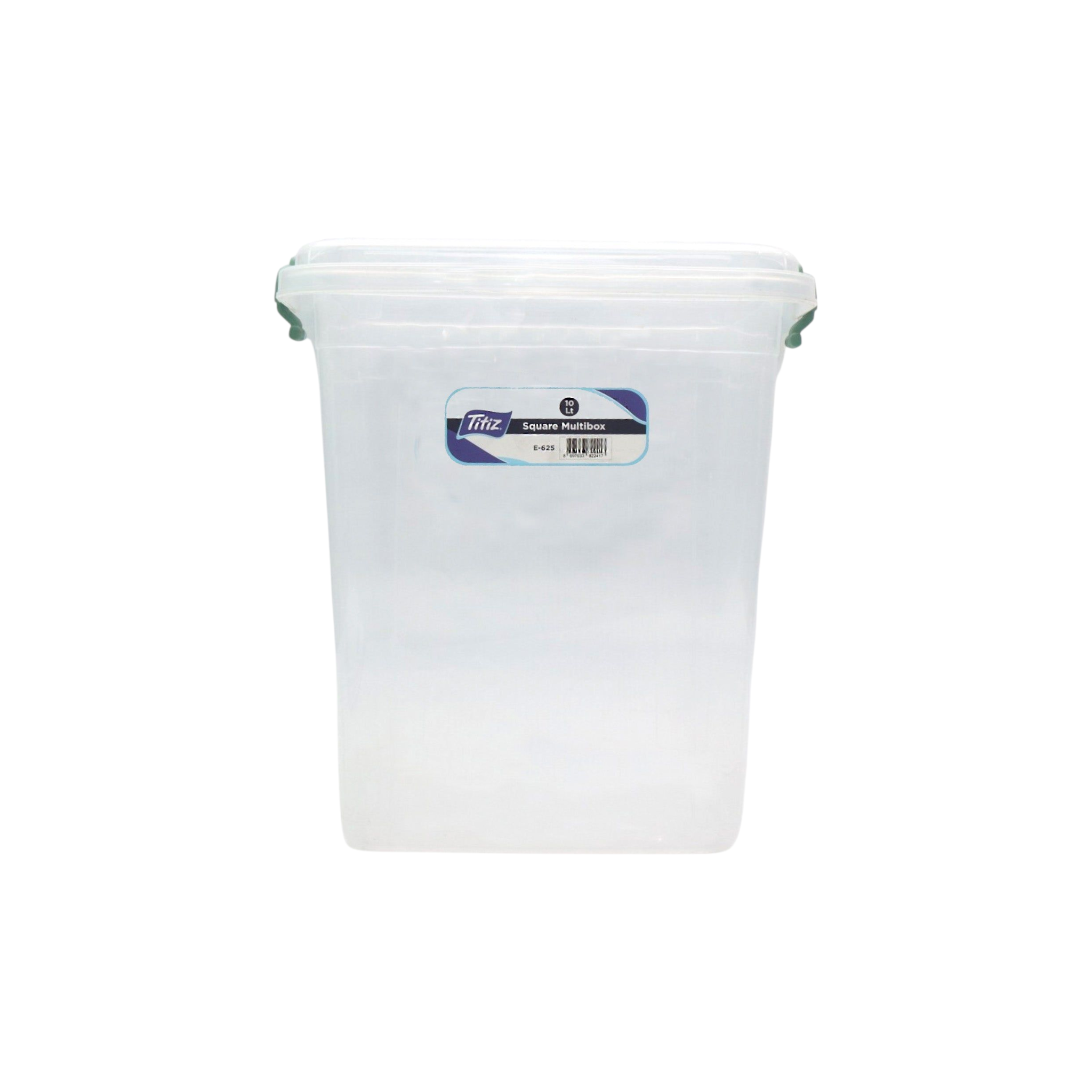 Titiz 10L Square Storage Utility Container Multi Box No.6 E-625