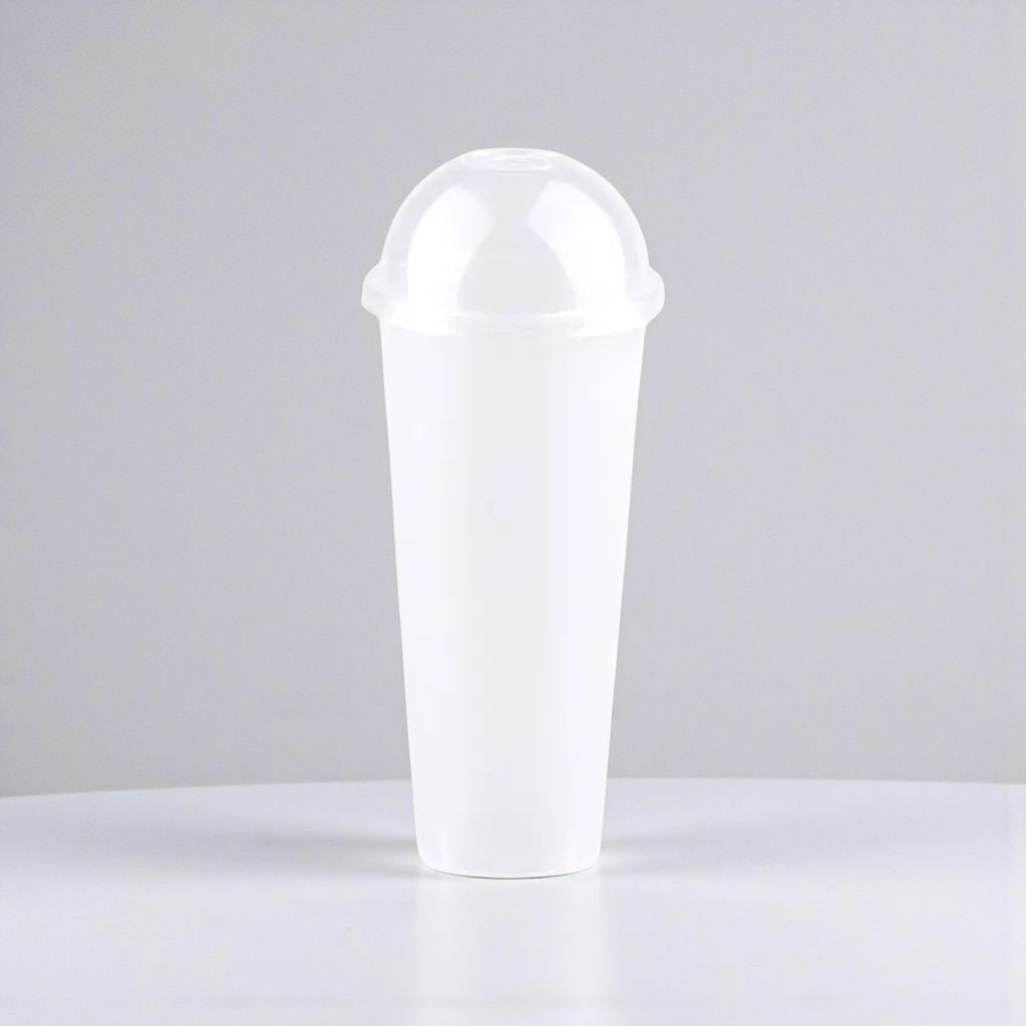 710ml Smoothie Cup Robust Lite Clear with Dome Lid 10pack