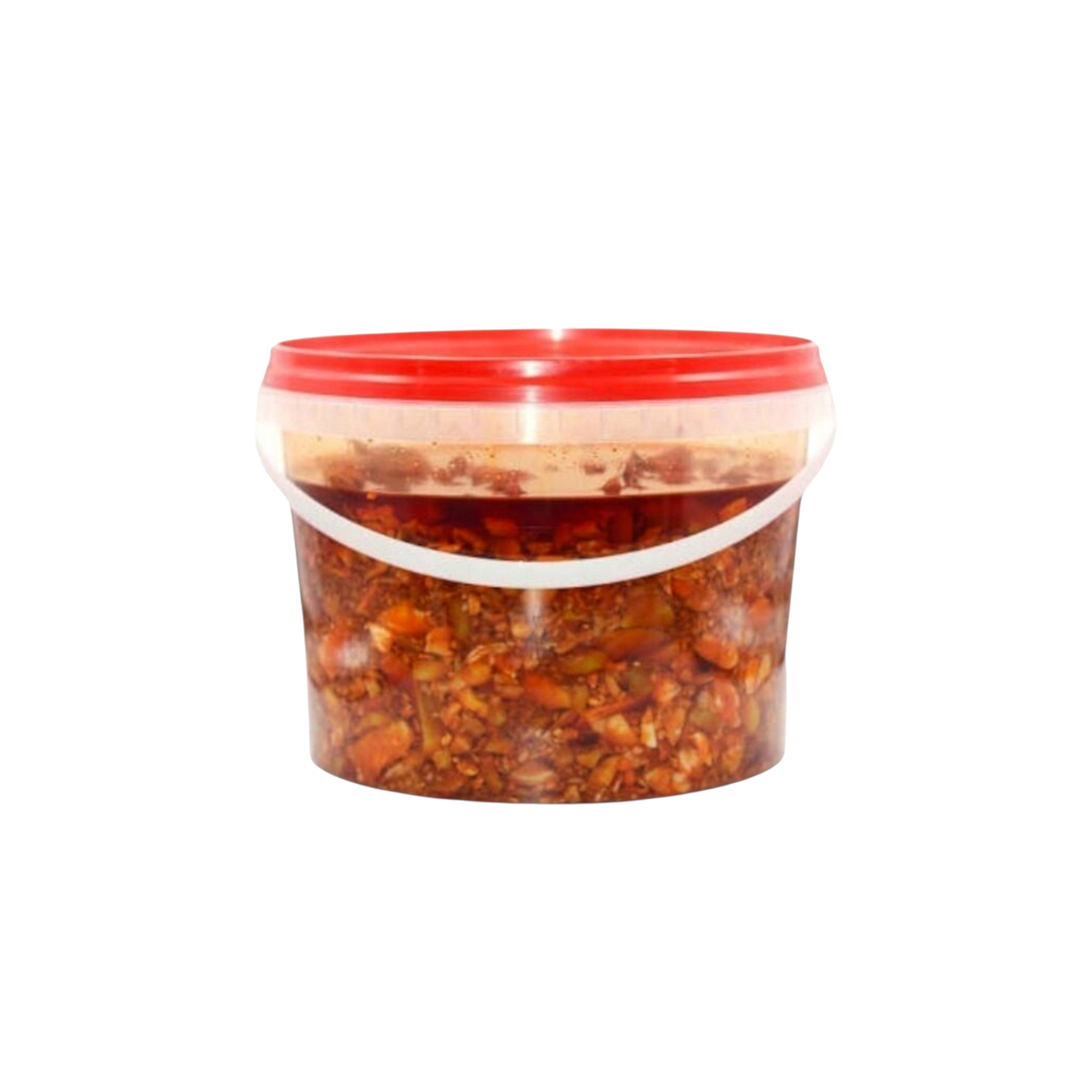 4L Bucket Tamper Proof with Lid - Atchar Container Transparent