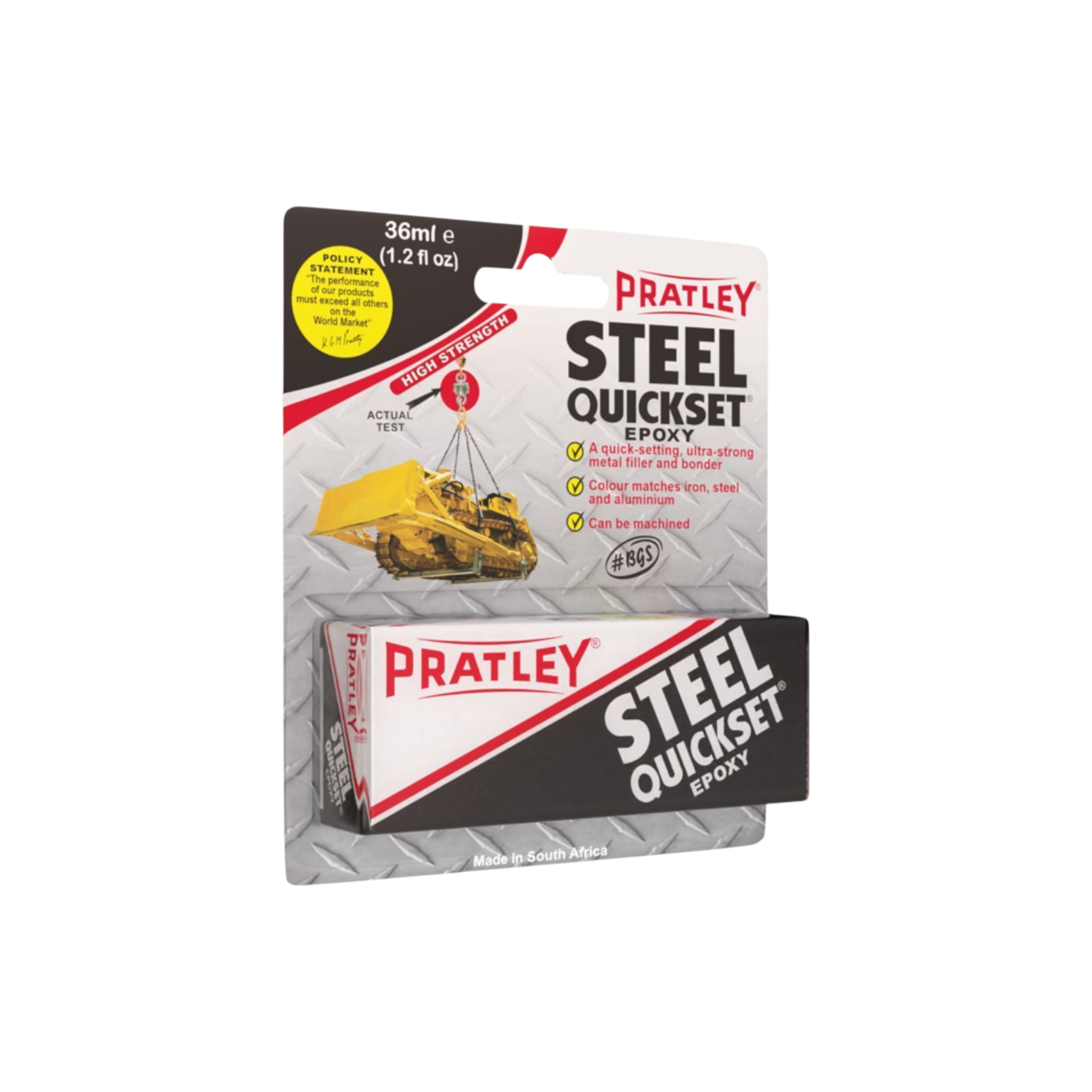 Pratley Steel Quickset 36ml