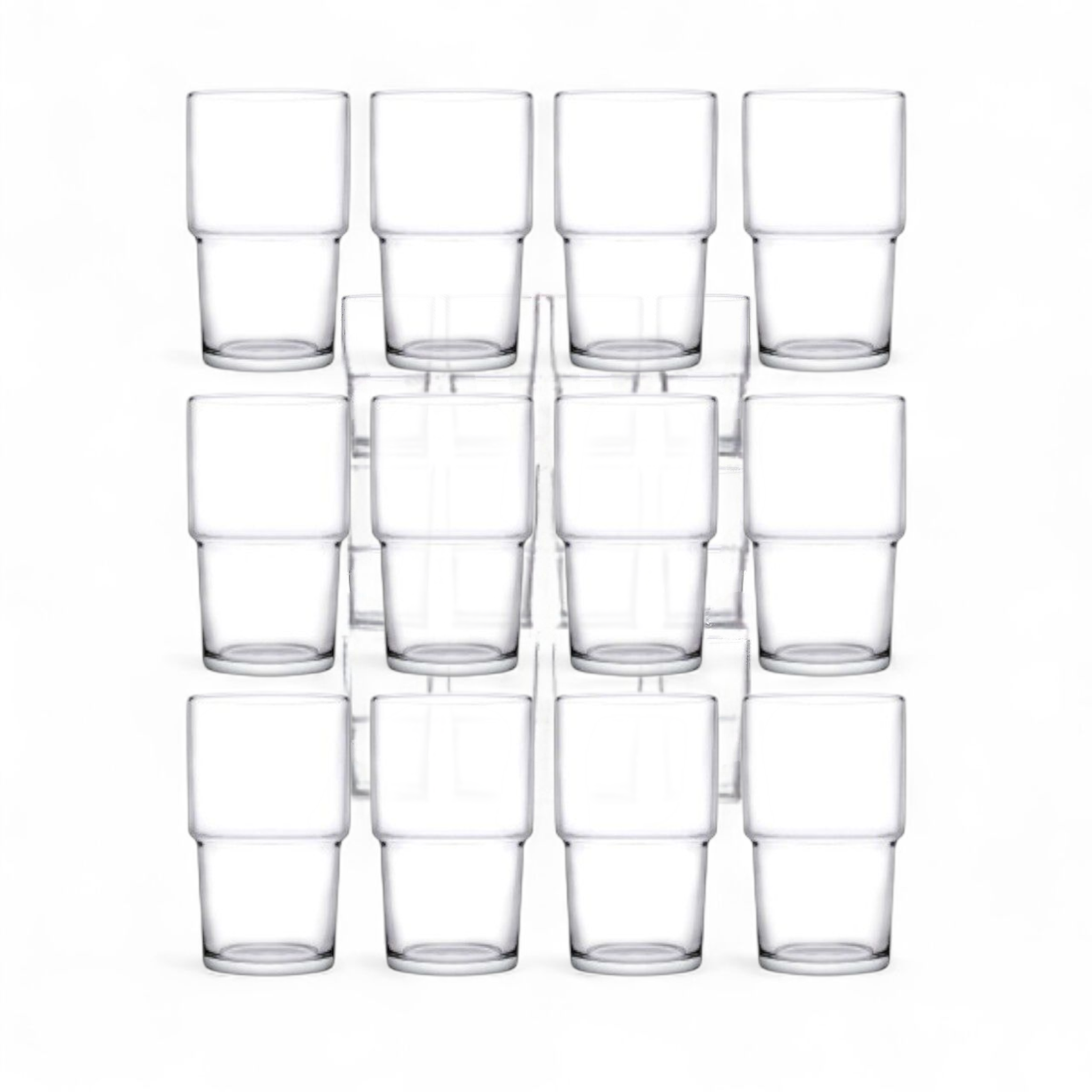 Pasabahce Hill Glass Tumbler 440ml 6pack