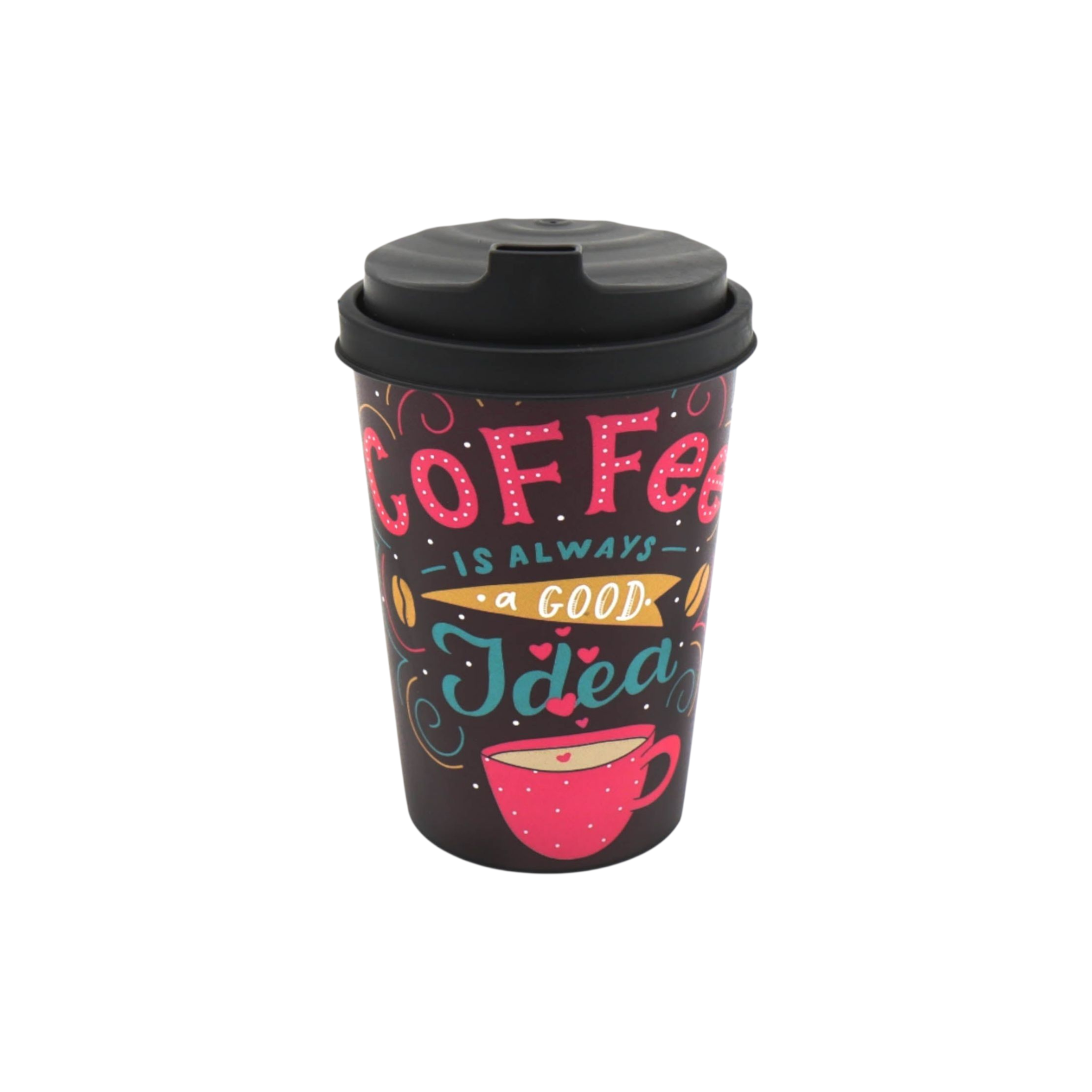 Reusable Takeaway Coffee Cup 340ml Idea Design