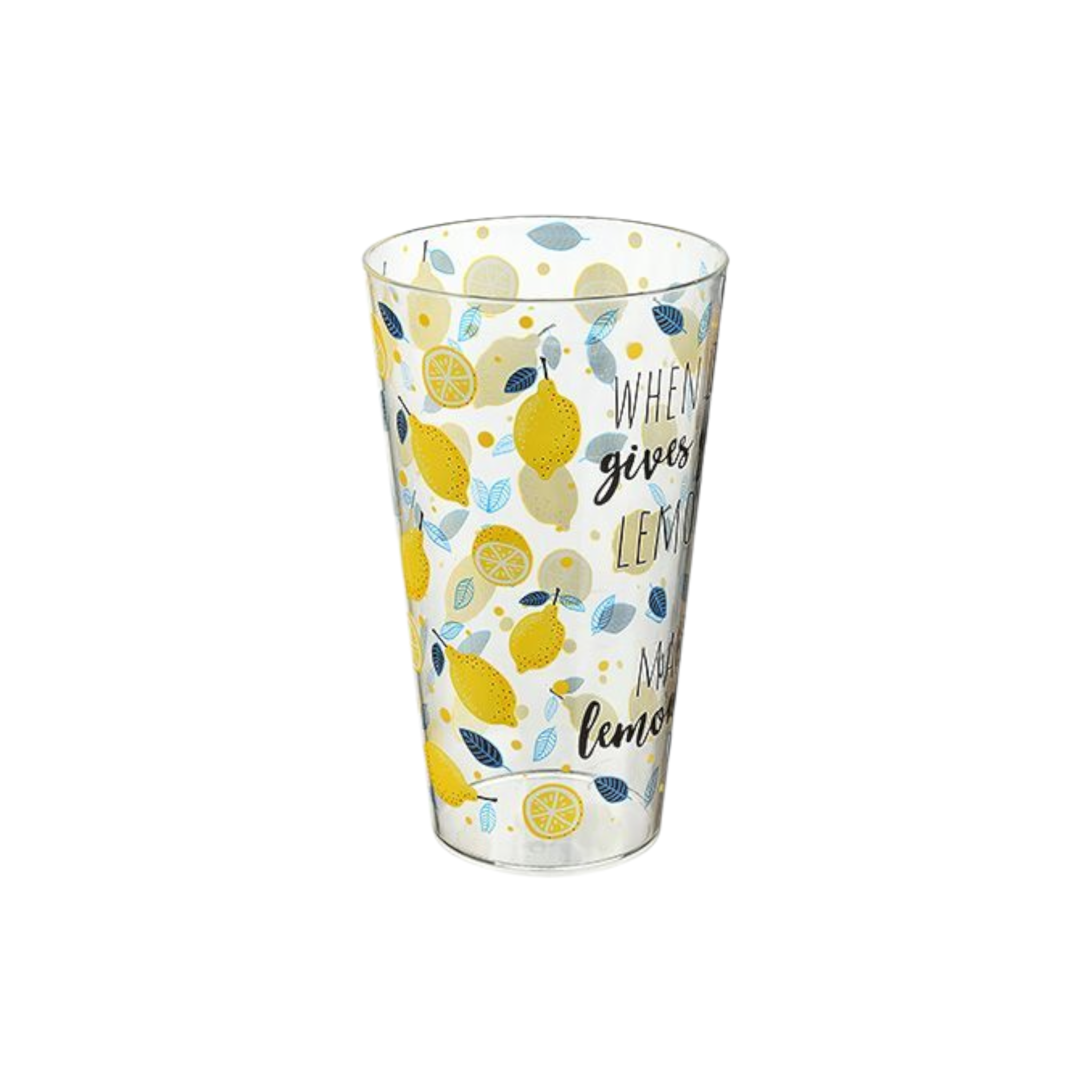 Tuffex Plastic Fresh Cup 600ml Drinking Tumbler Patterned
