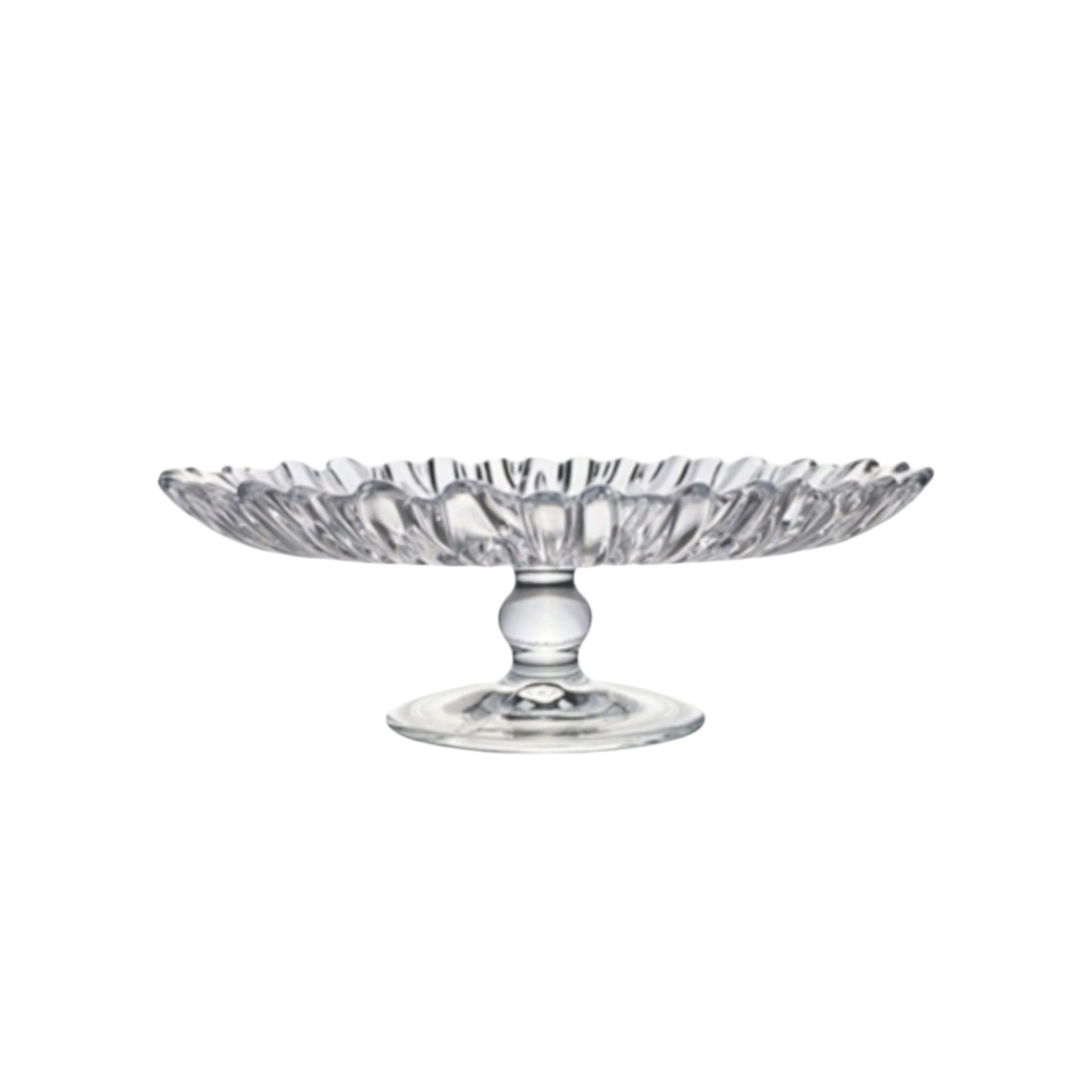 Pasabahce Aurora Footed Serving Plate 205mm Cake Platter