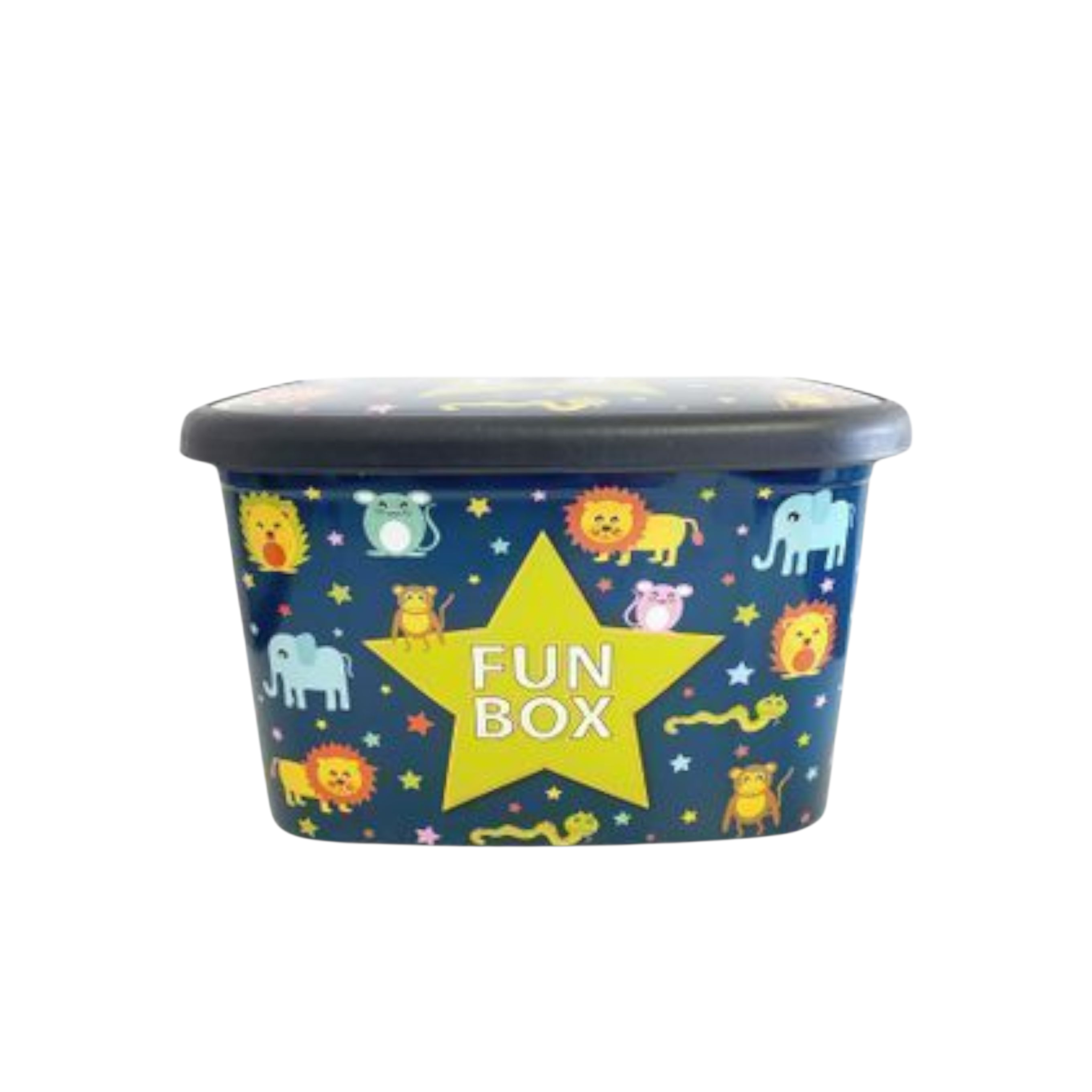 25L Deep Storage Utility Box - Kids Toy Box Patterned