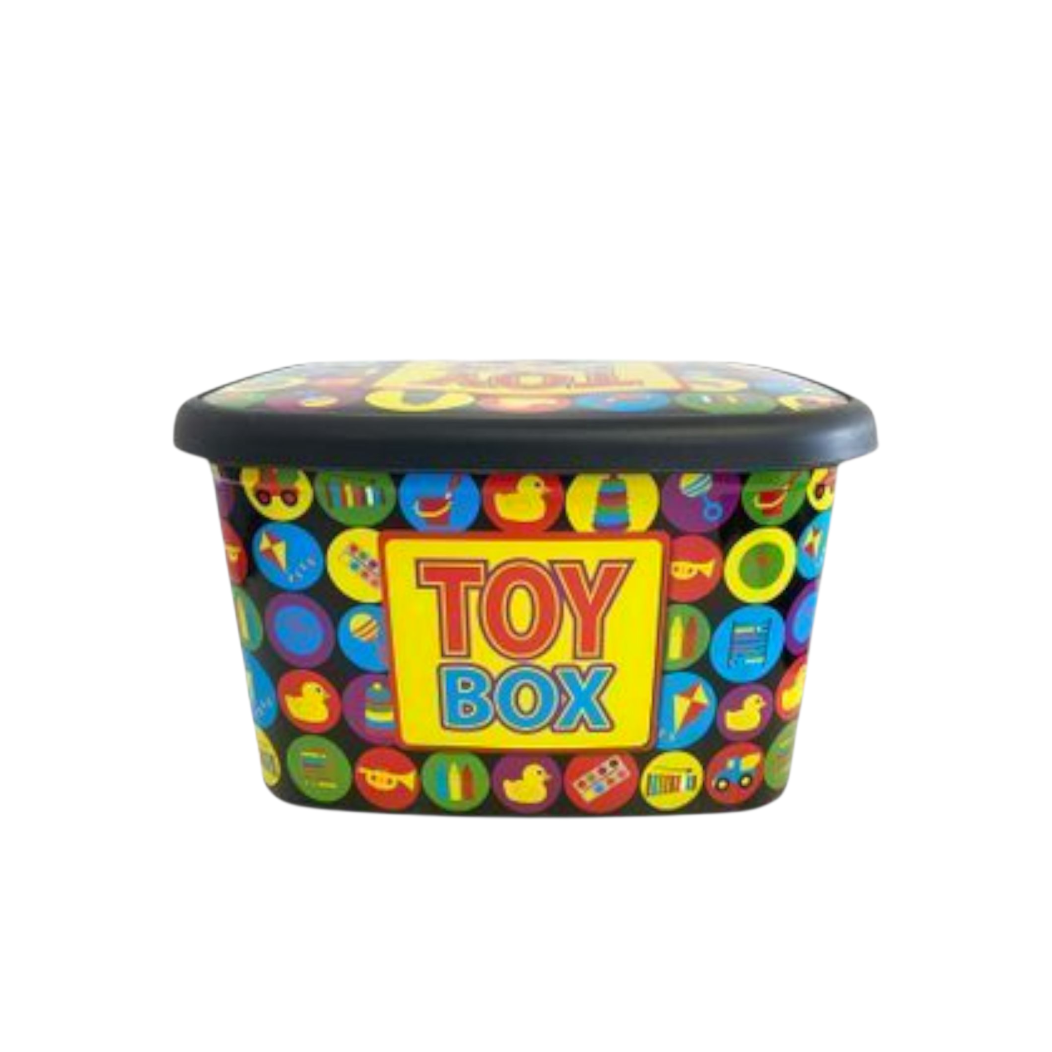 25L Deep Storage Utility Box - Kids Toy Box Patterned