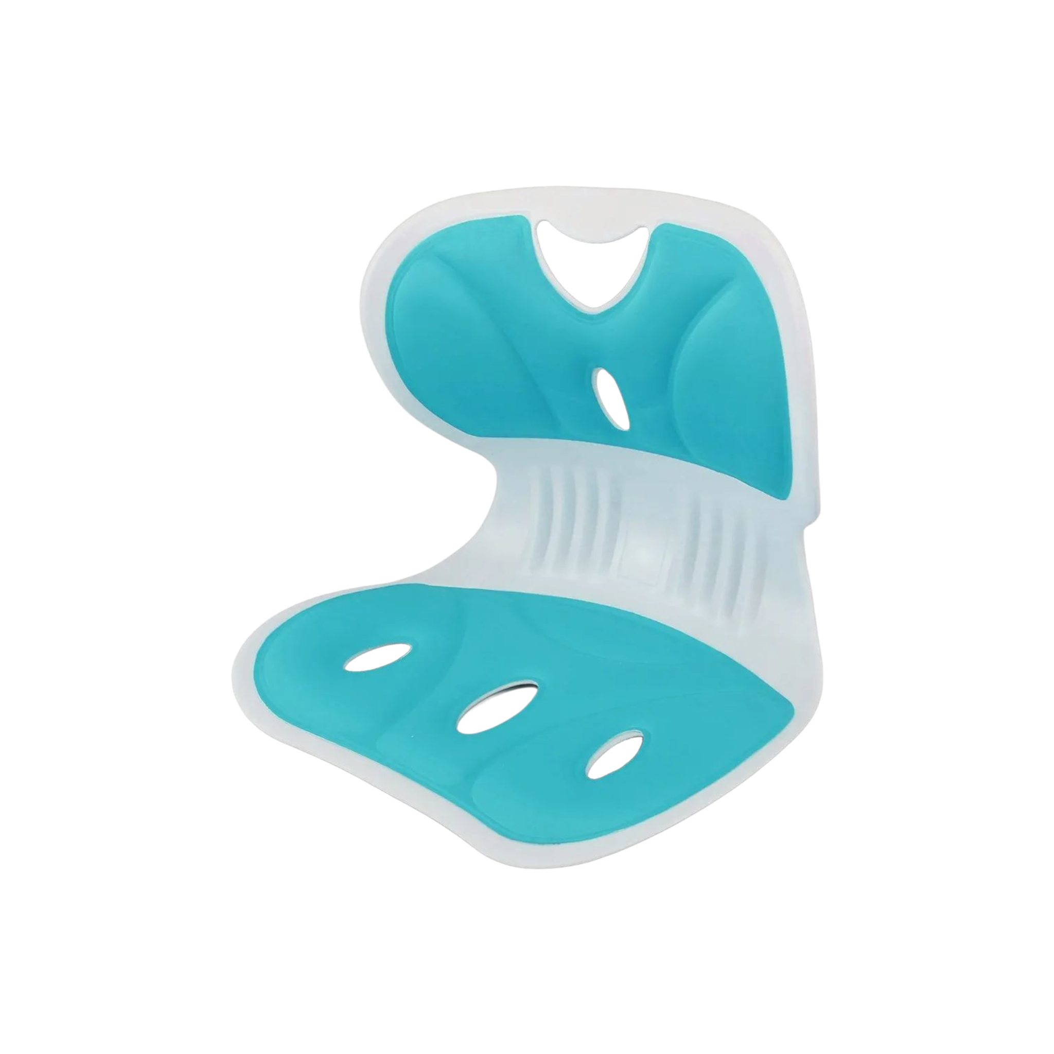 Lumbar Support Cushion,Petal Shape Waist Protector Chair Backrest for Car Seat Office Chair Reclining Bed Emerald