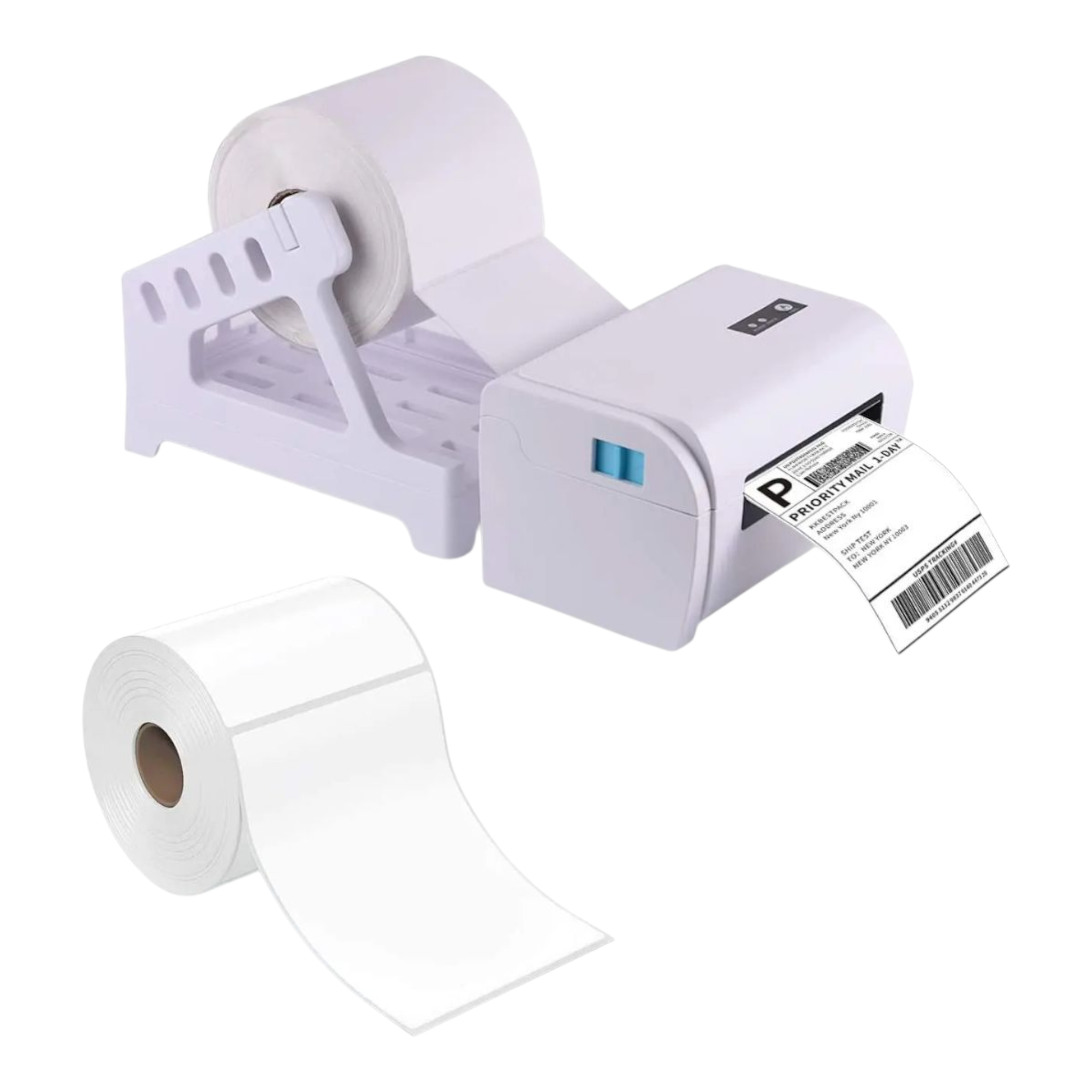 Barcode White Label 40x30mm 1000 labels per Roll
