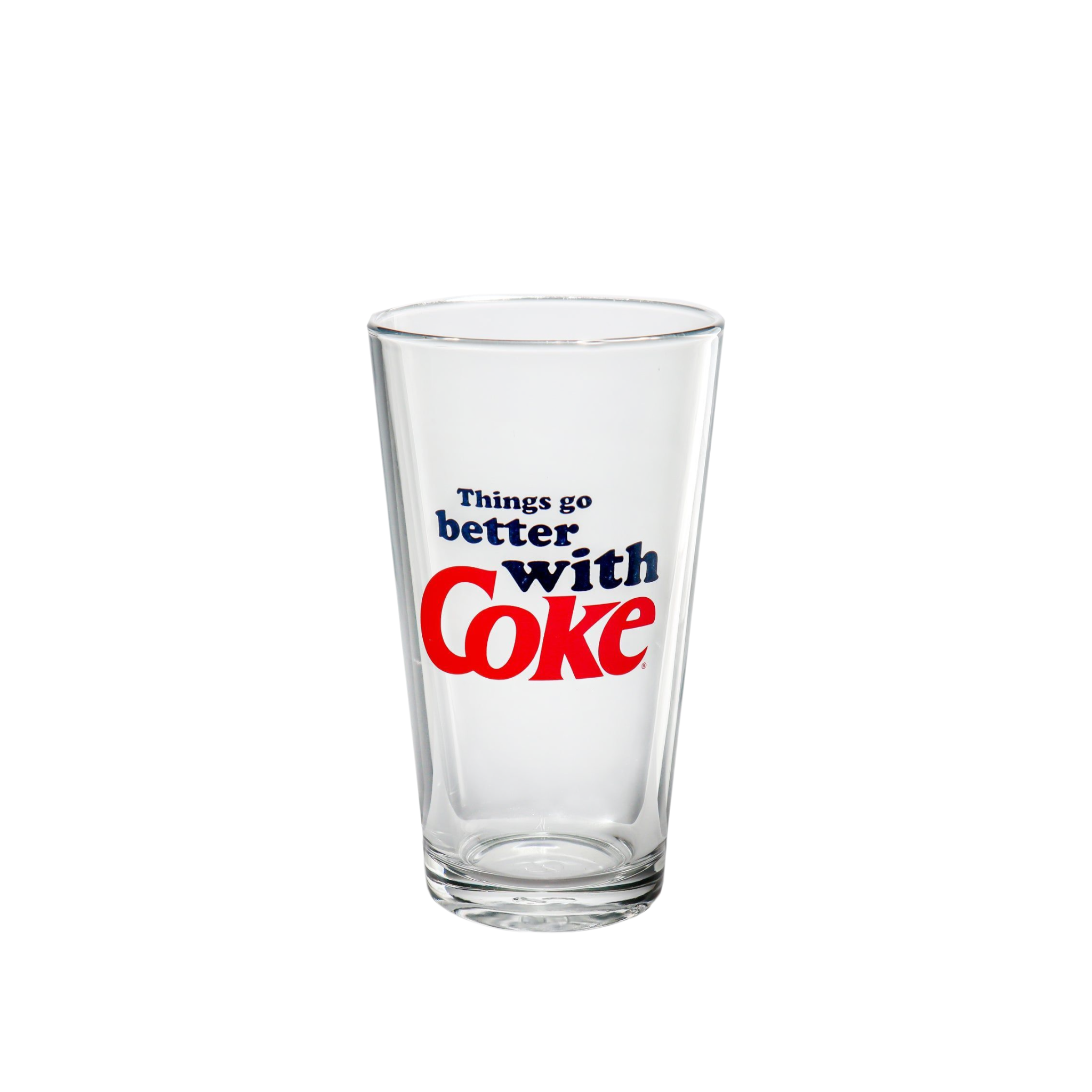 Coke Hiball Glass Tumbler 400ml Red Print Pasabahce 40974