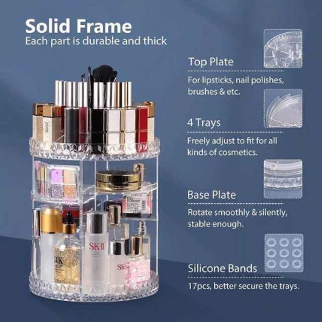 Cosmetics Storage Dresser Unit