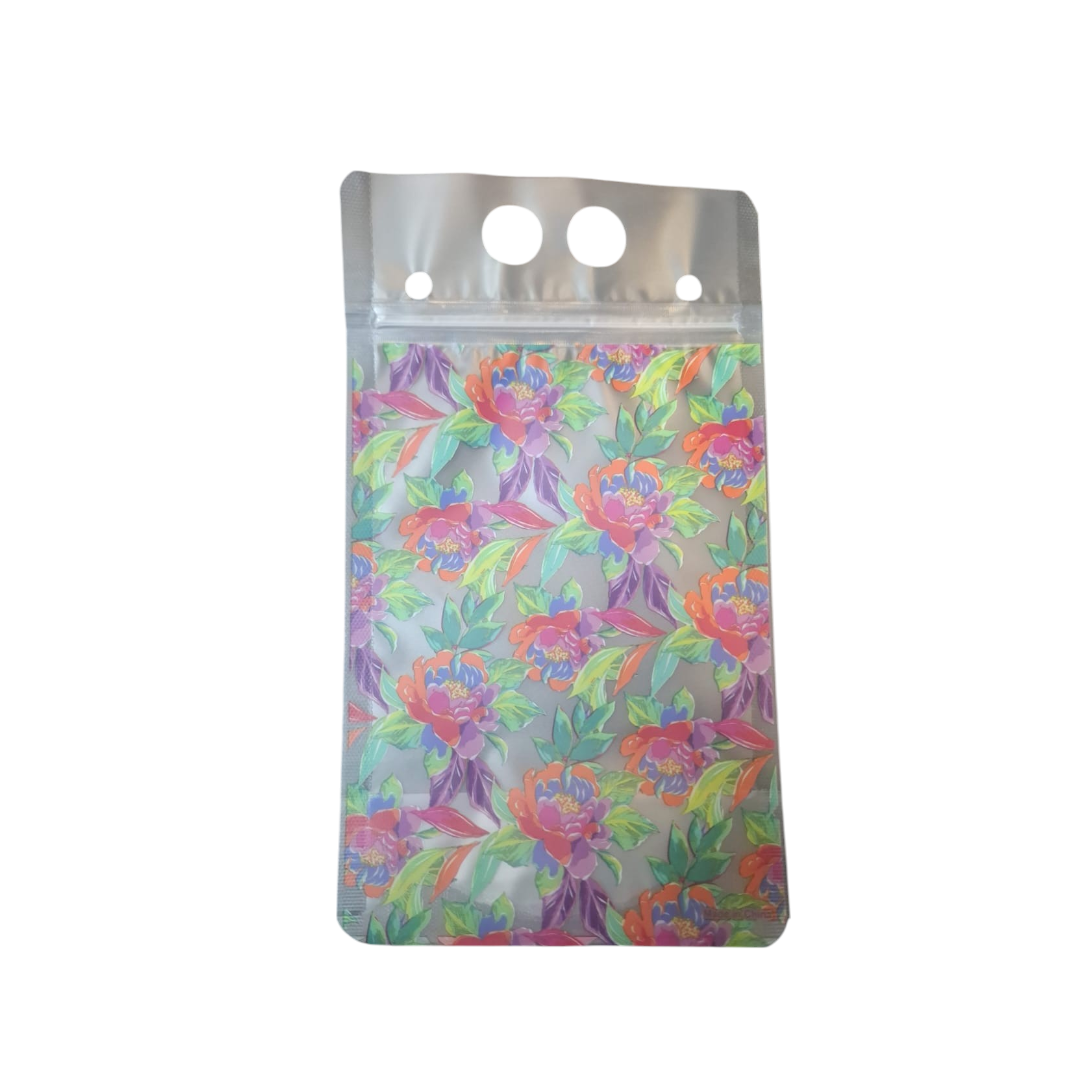 500ml Print Stand-up Drink Pouches 13x23x3cm Reusable