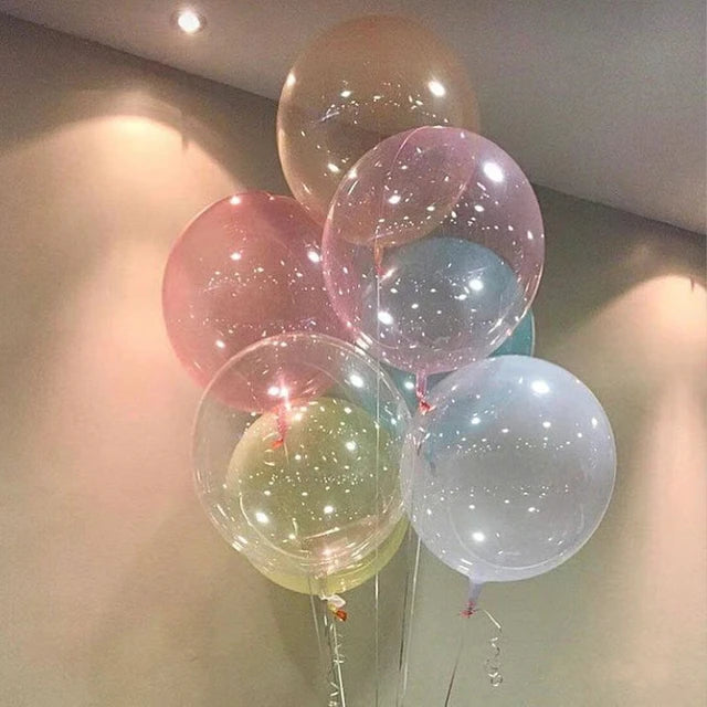 Bobo Balloon 24inch Transparent Colour 1pc