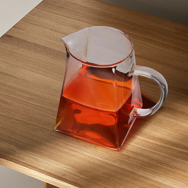 Borosilicate Square Glass Jug 550ml GL2905