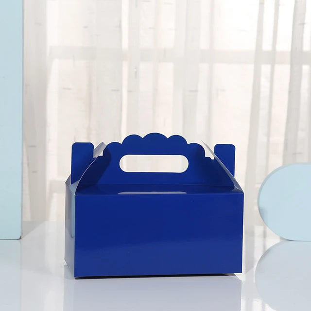 Gift Takeaway Party Treats Box 19x19x9cm with Handle 10pack