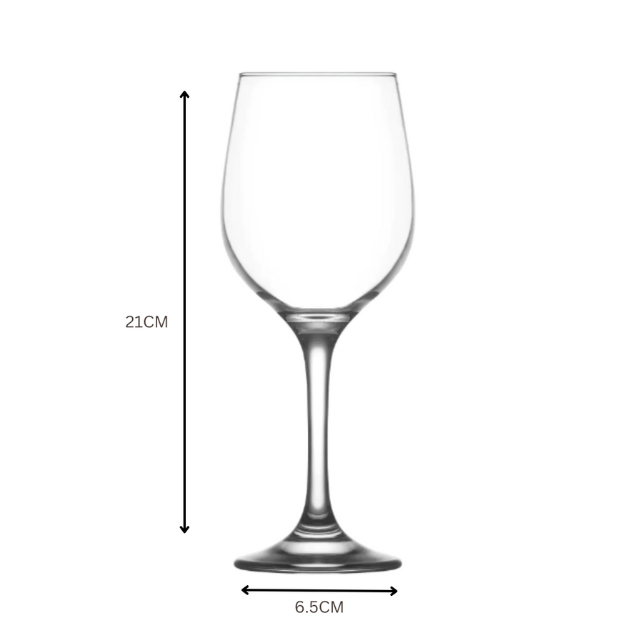 LAV Glass Tumbler 395ml FAM Wine SGN007