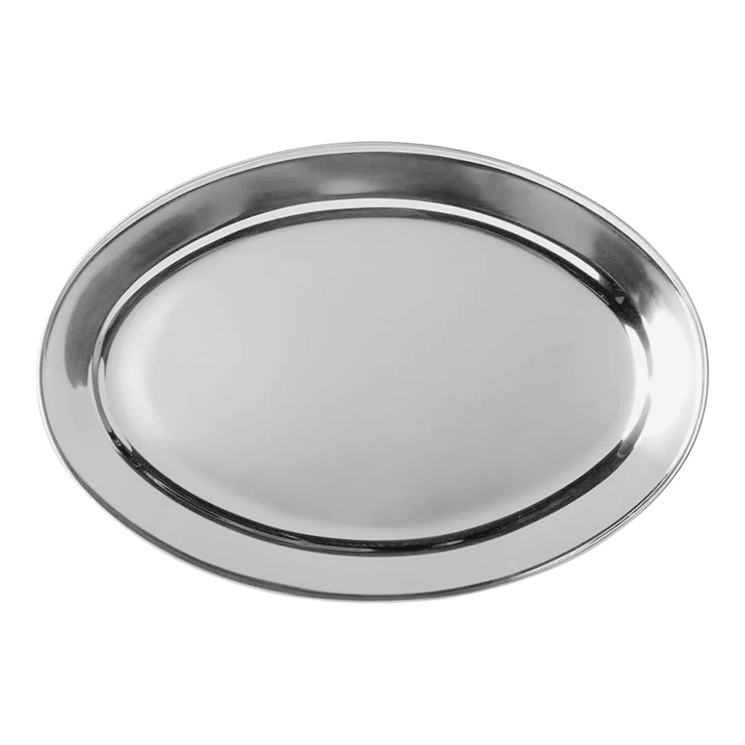 Serving Oval Tray 50cm Stainless Steel SGN2168