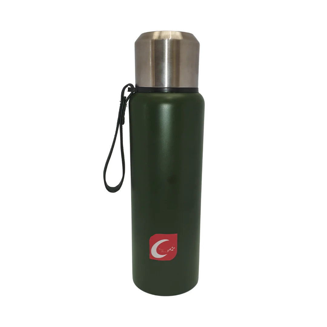 Vacuum Travel Flask 1L Green SGN2432