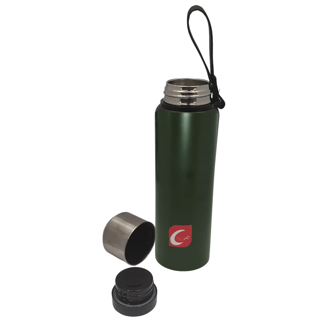 Vacuum Travel Flask 1L Green SGN2432