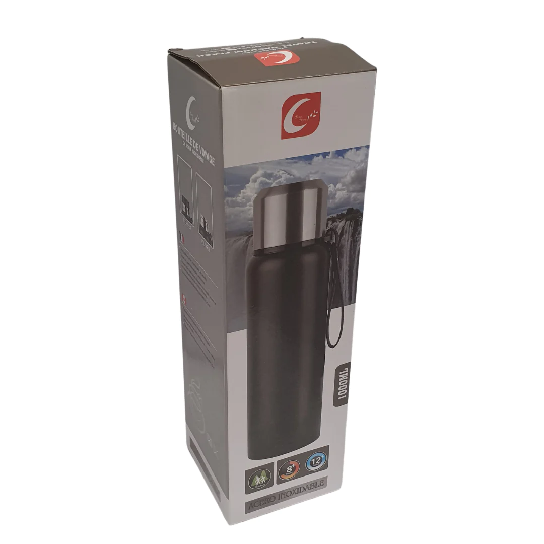 Vacuum Travel Flask 1L Green SGN2432