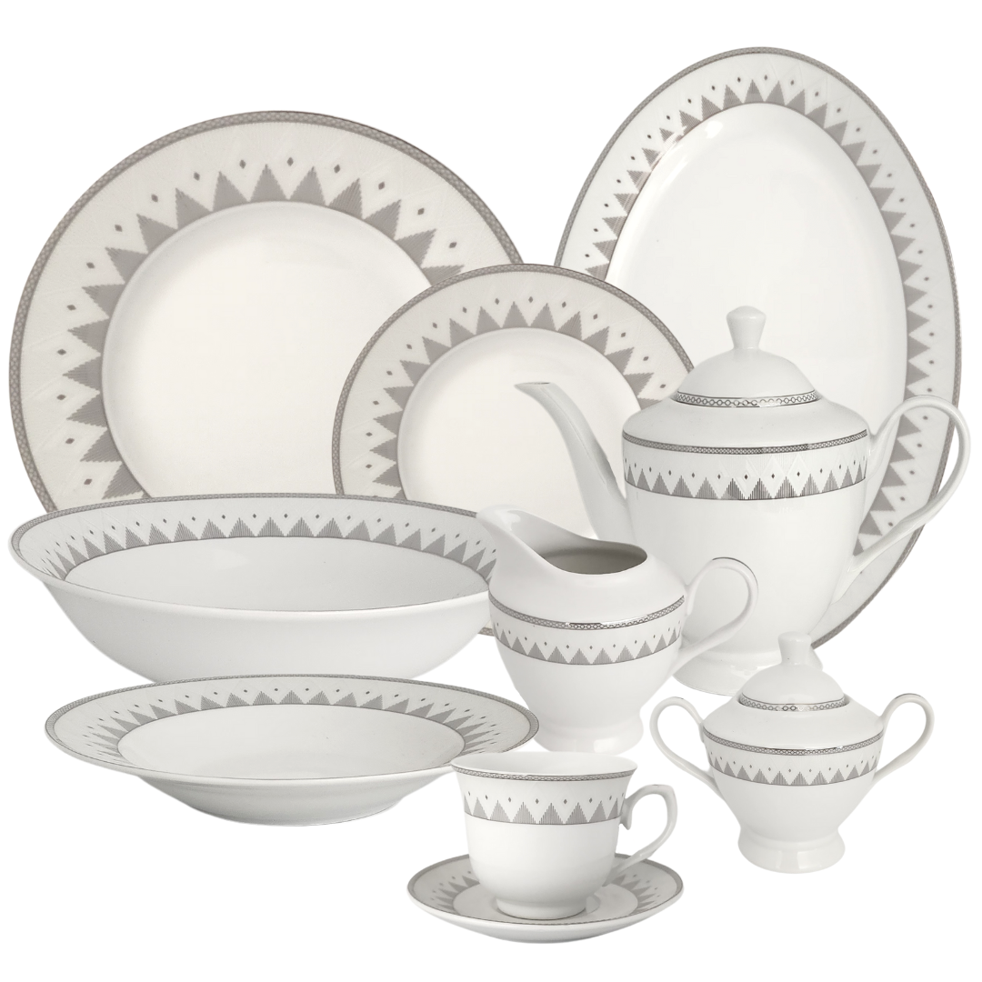 Porcelain Dinner Set 47pc SGN2448