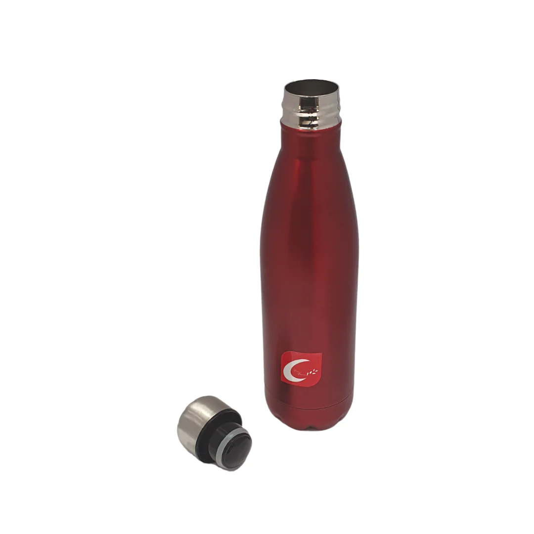 Sports Flask 500ml Bottle Red SGN280