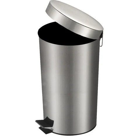 Office Pedal Dustbin 30L Stainless Steel Normal SGN315