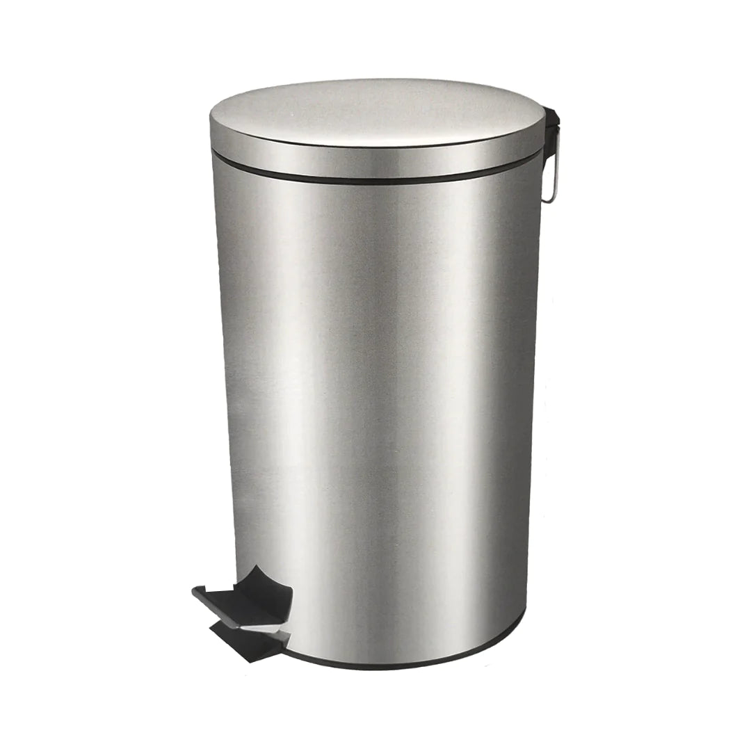 Office Pedal Dustbin 20L Stainless Steel SGN316