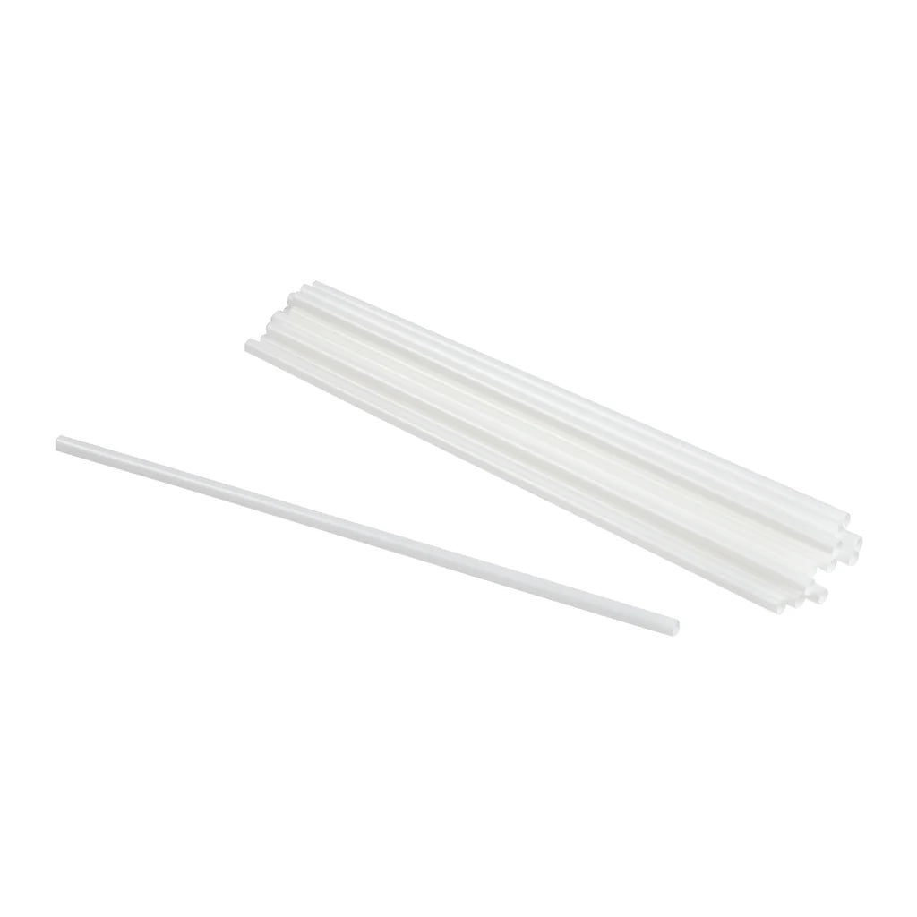 8mm Paper Straws Wrapped Triple Thick 1000pack