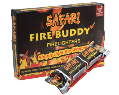 Safari Firelighters Individually Wrapped Bar