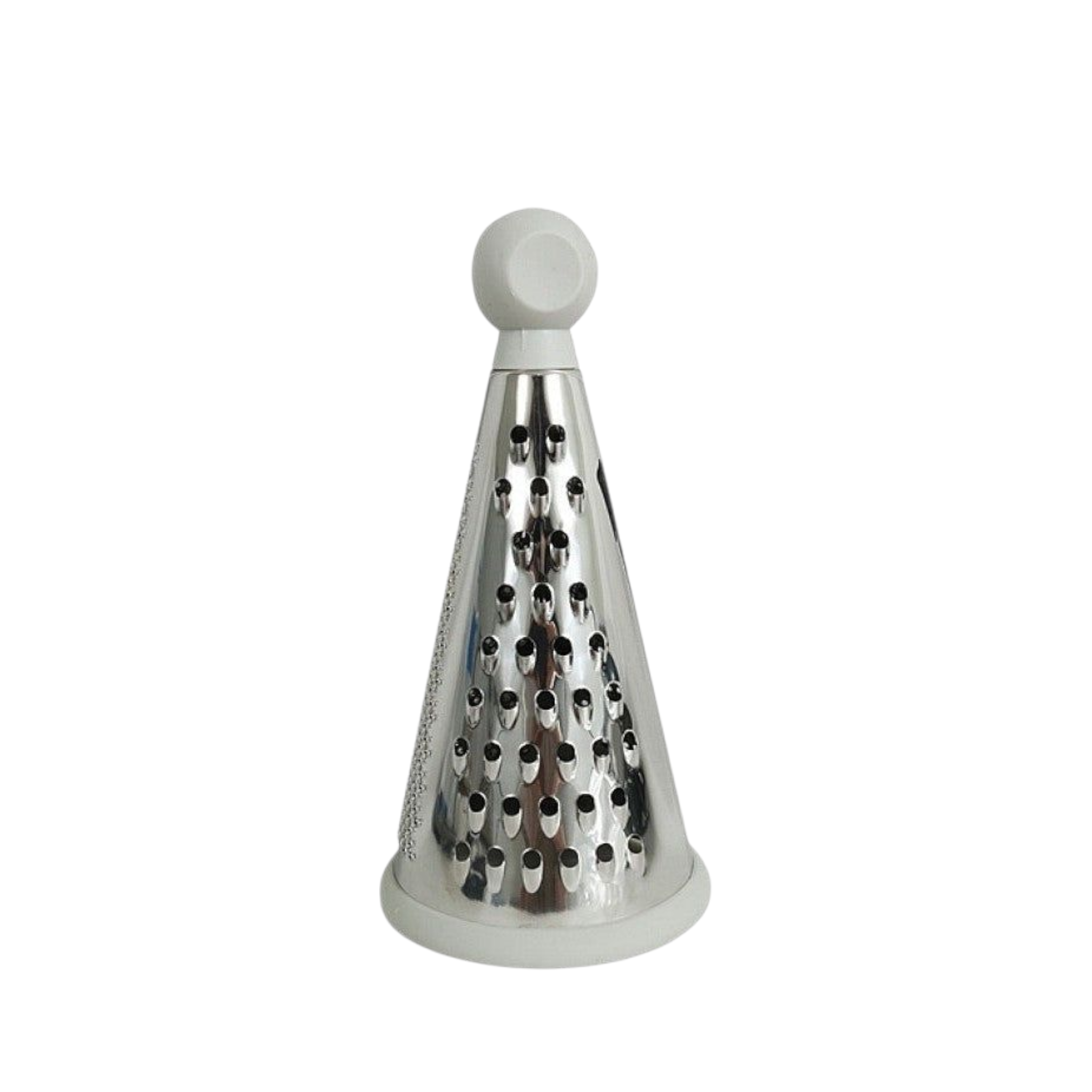 Round Grater 24.5cm Stainless Steel-Cream 21168