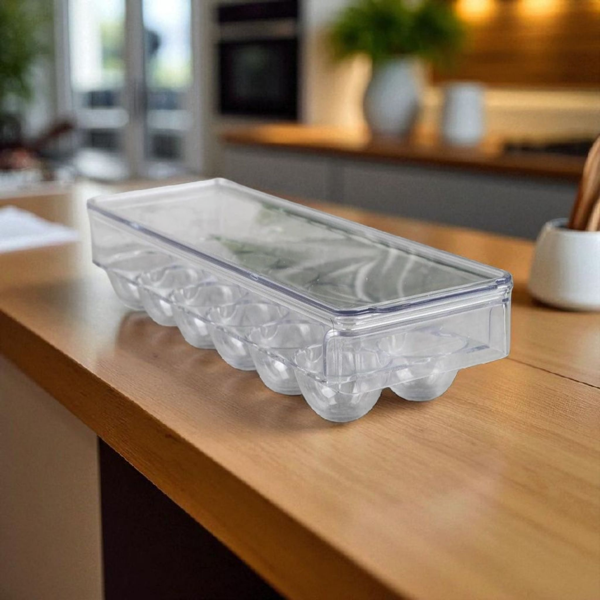 Aqua Fridge Egg Storage Tray Holder 14-Grid 37.2x11.2x7.5cm 34338