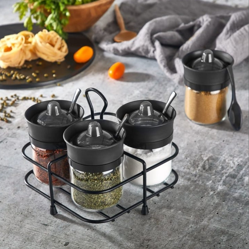 Tetra Spice Jar Set of 4 HN-2510