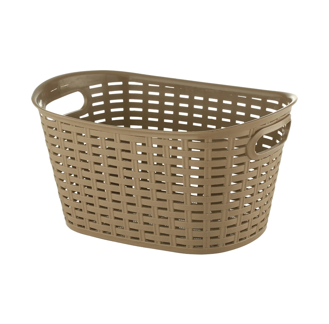 Regent Plastic Eden Oval Basket with Handle Jumboi Assorted