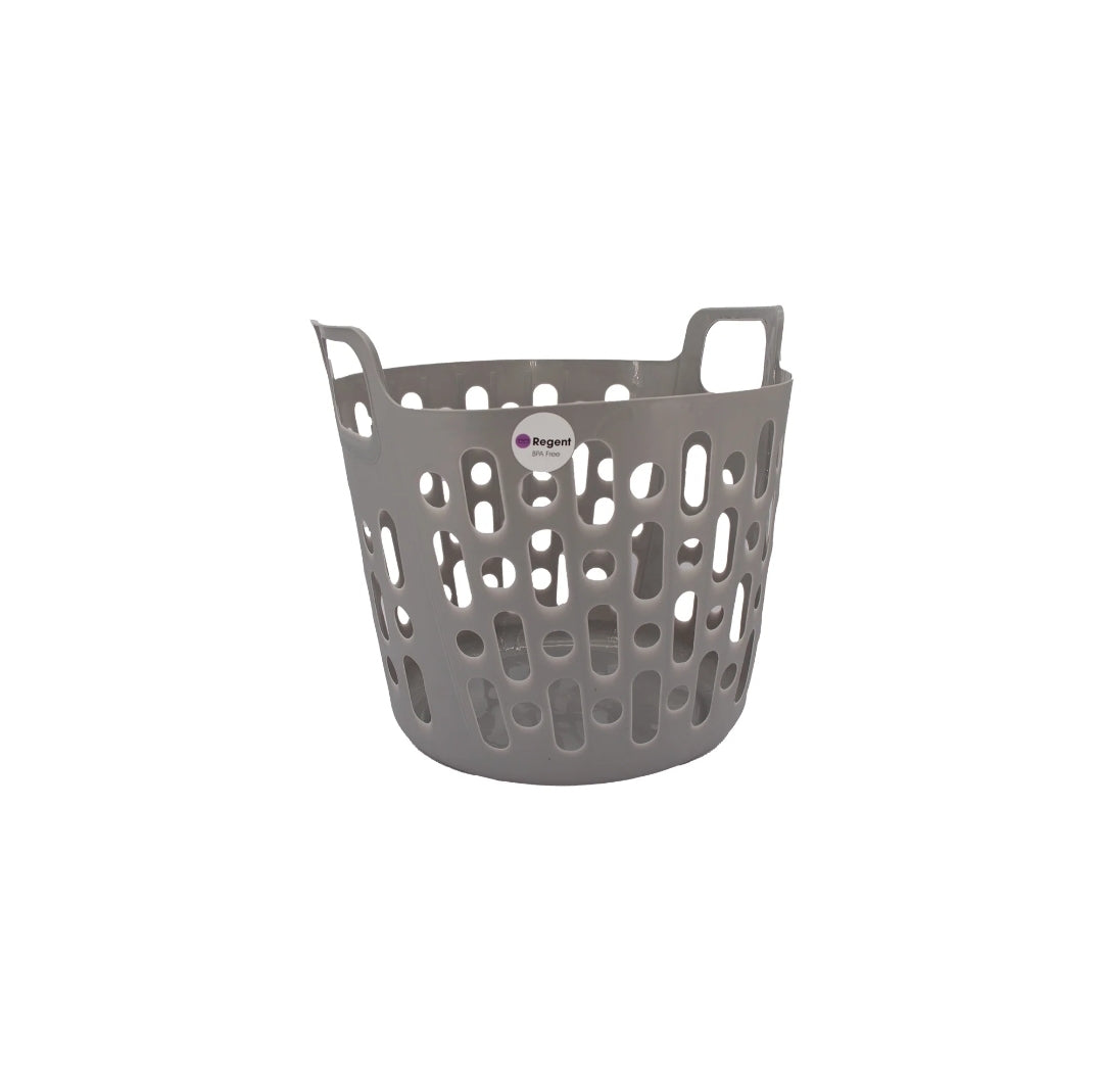 Regent Plastic Round Flexi Laundry Basket 30L