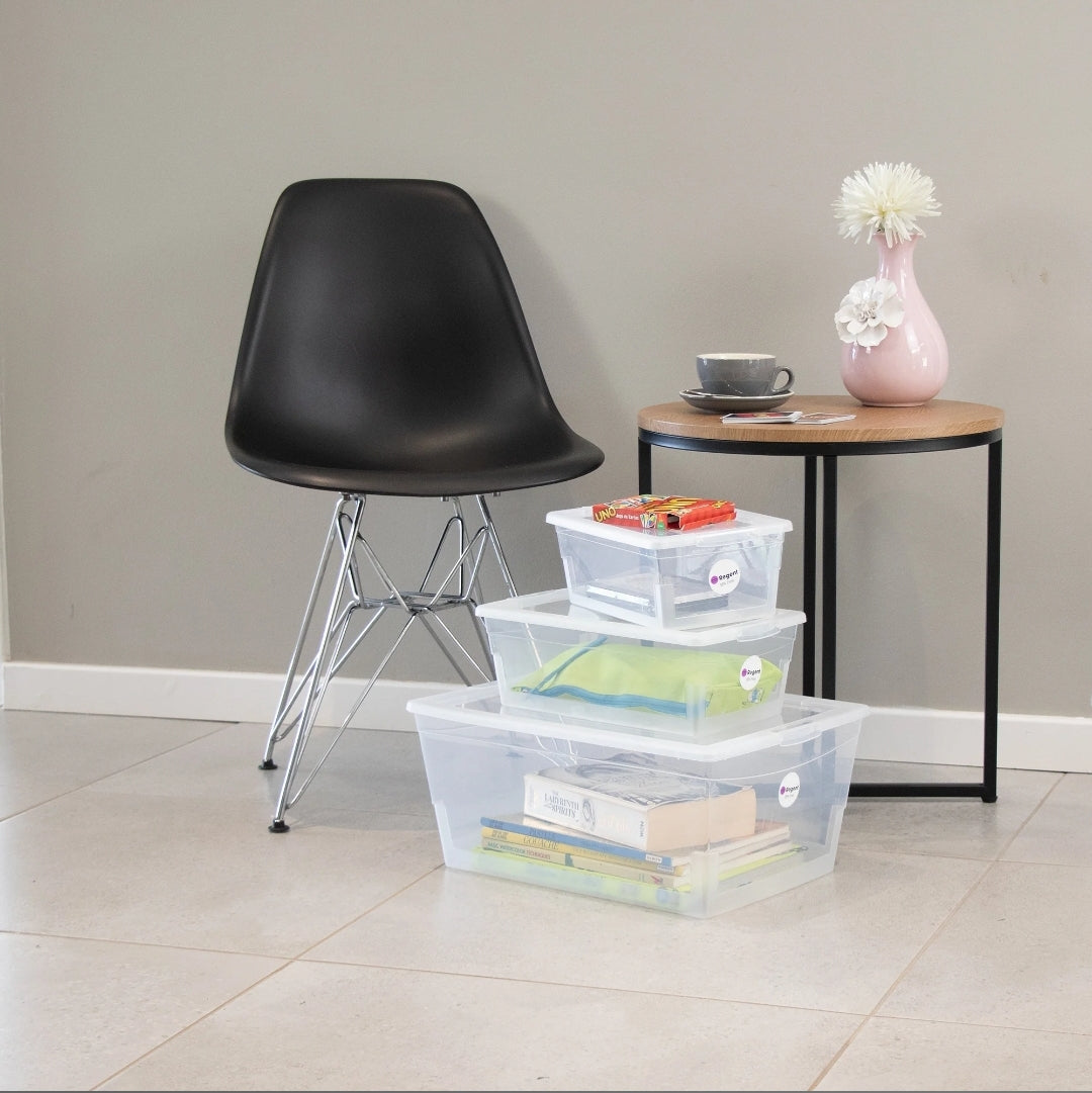 Regent 9L Plastic Key Rectangular Storage Utility Container Box